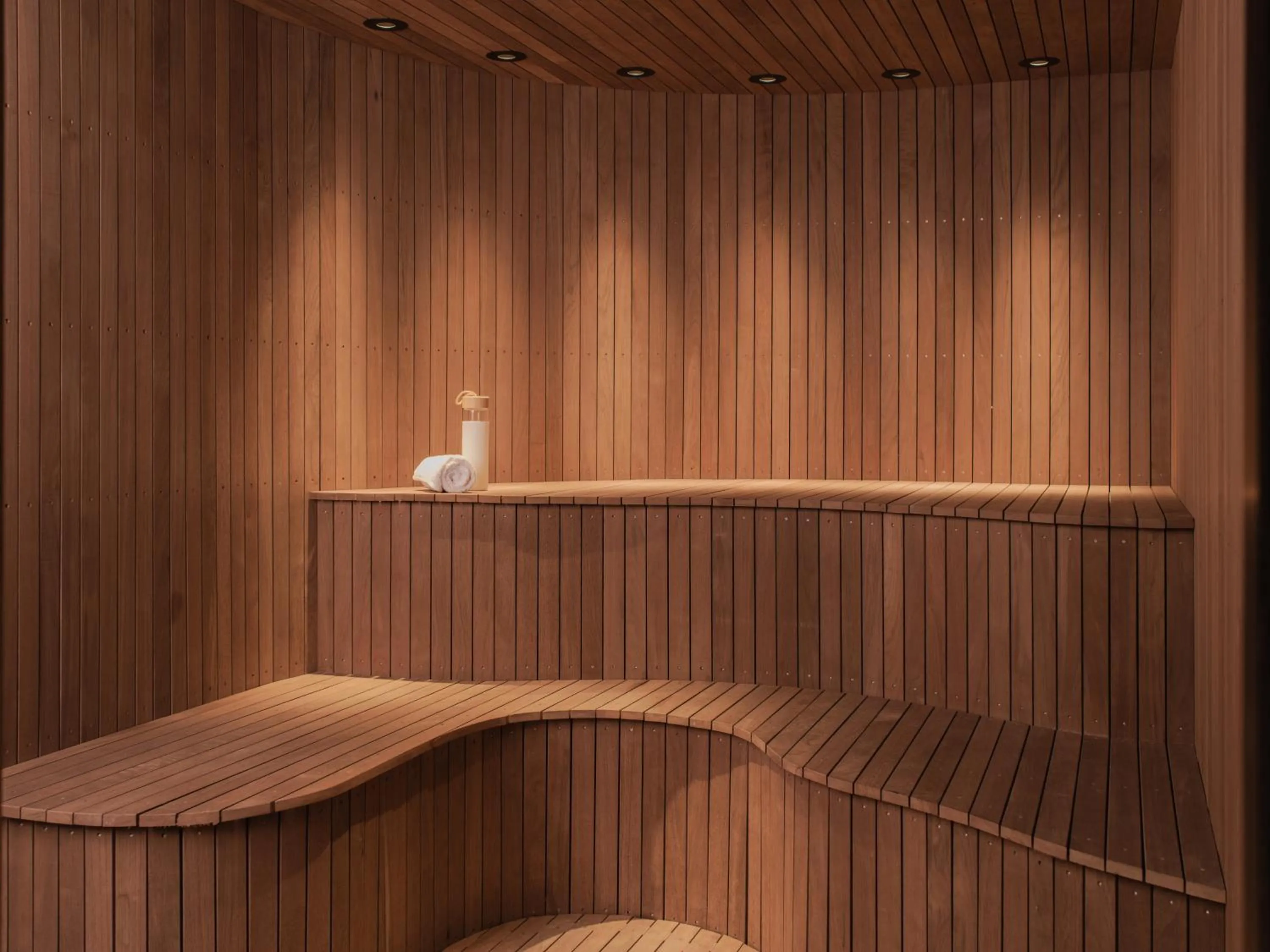 Sauna in Hôtel Swexan