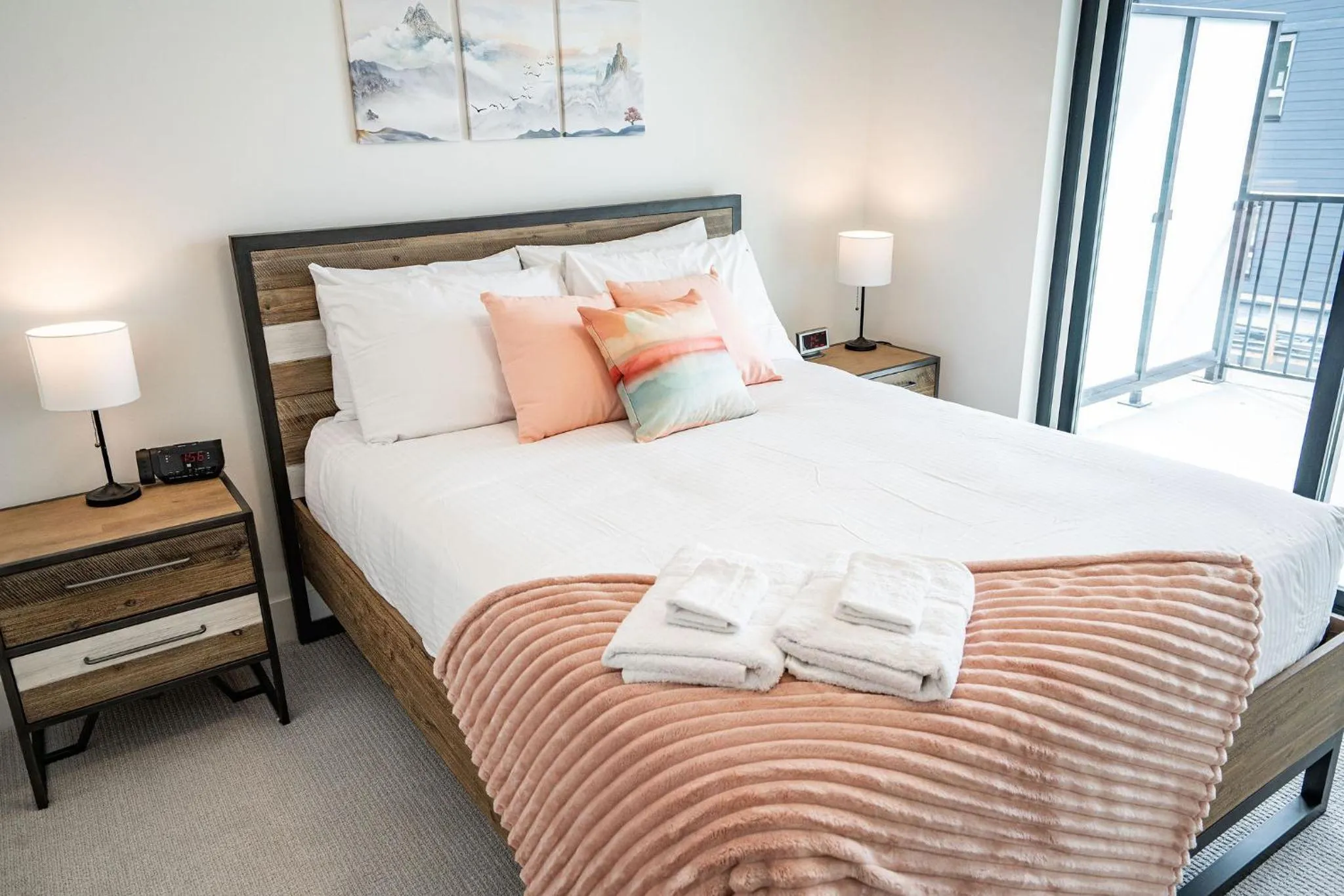 Bed in Alpine Dream by Revelstoke Vacations