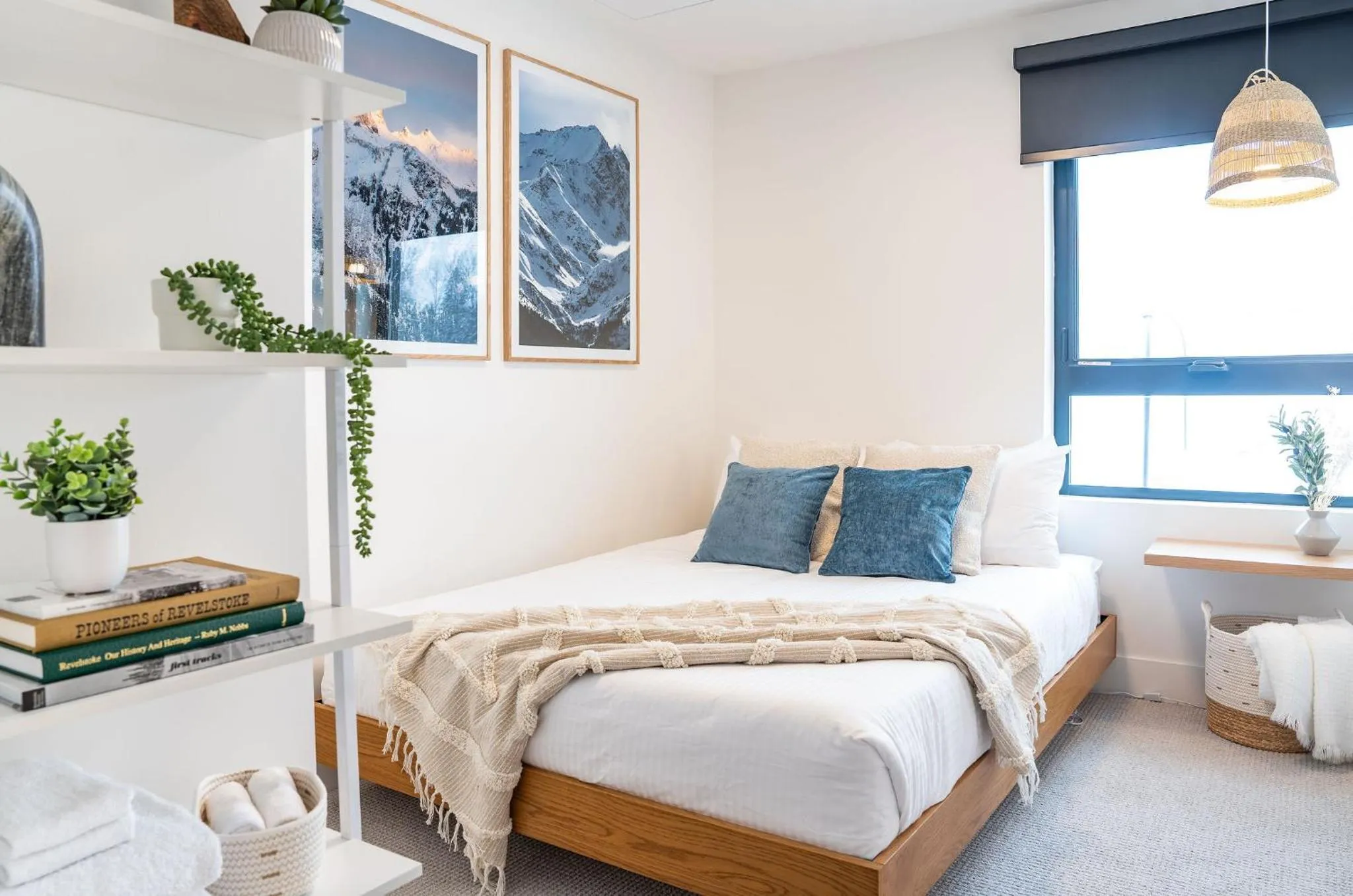 Bed in Adanac by Revelstoke Vacations