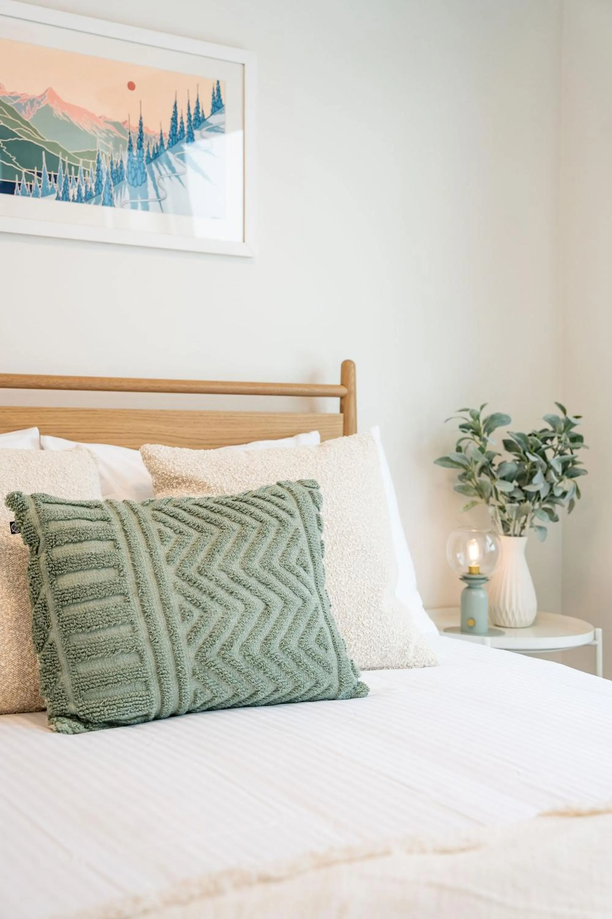 Bed in Adanac by Revelstoke Vacations