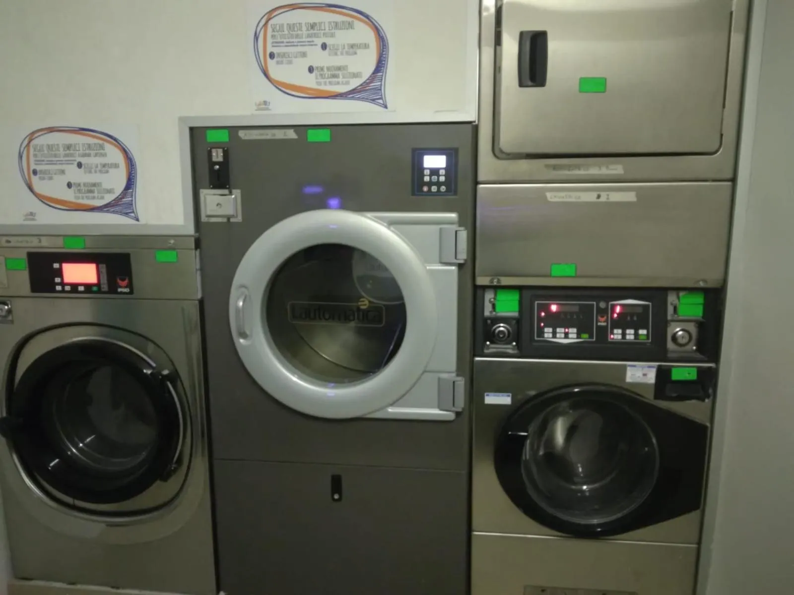 laundry in Hotel Regina del Bosco