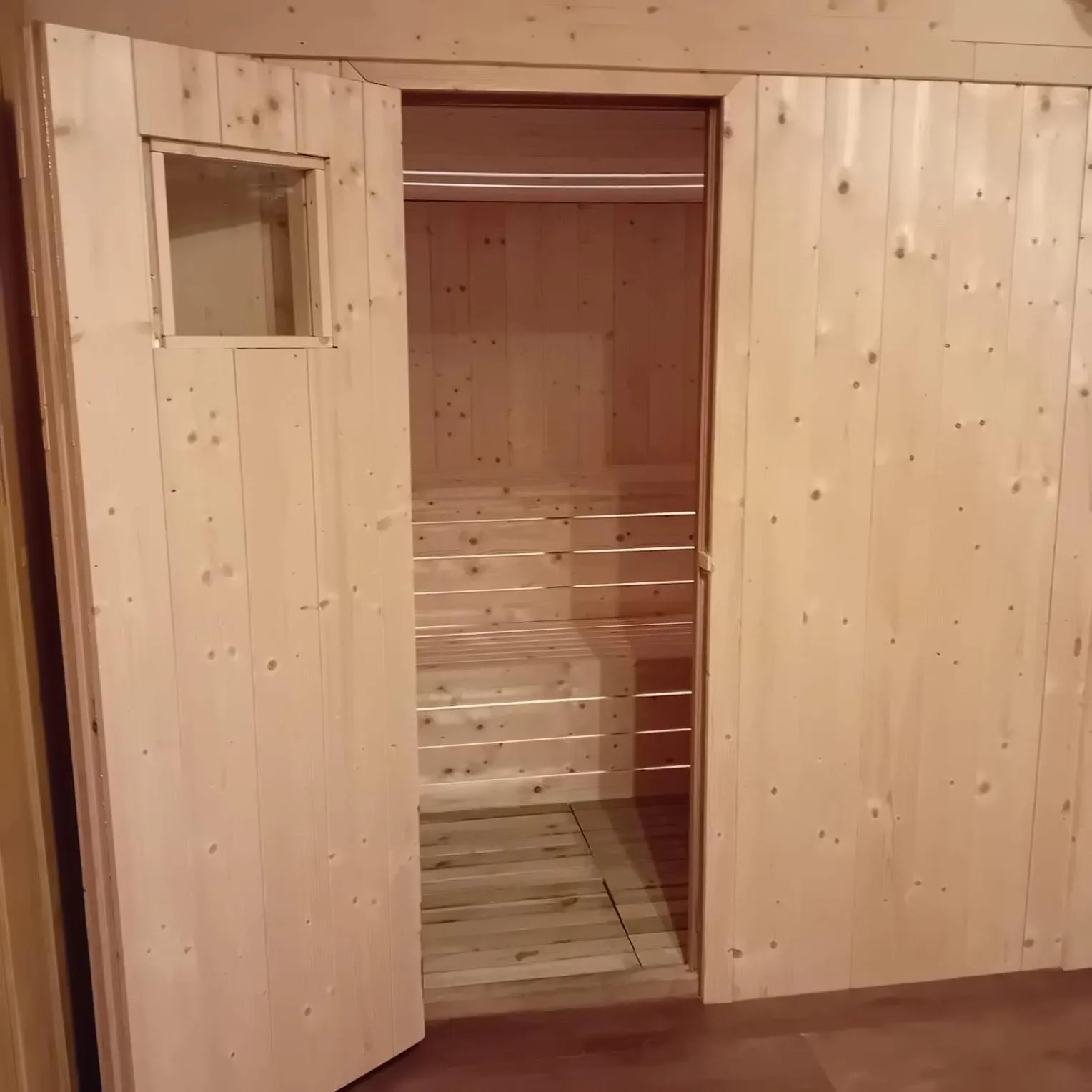 Sauna in Hotel Regina del Bosco