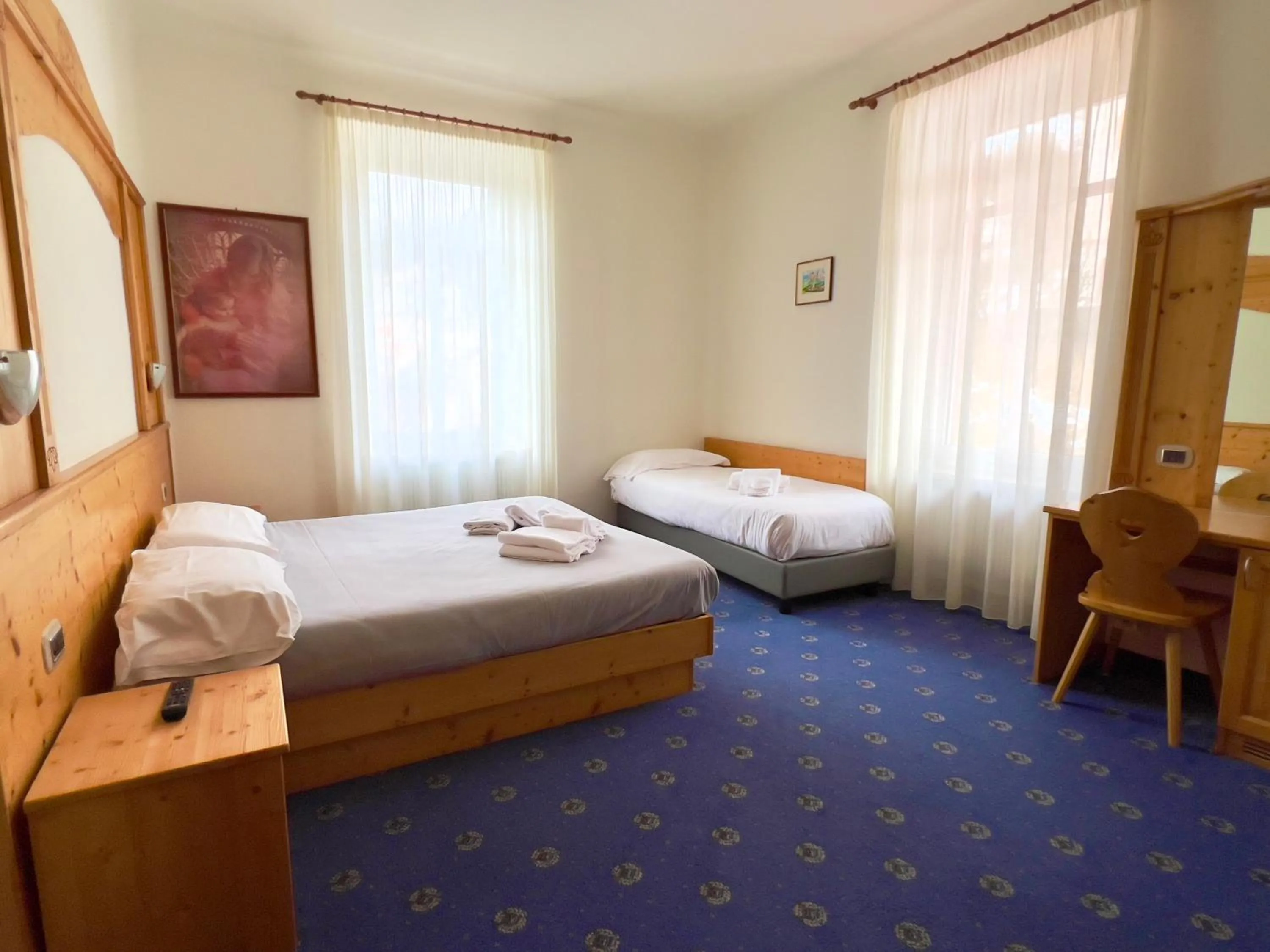 Bedroom, Bed in Hotel Regina del Bosco