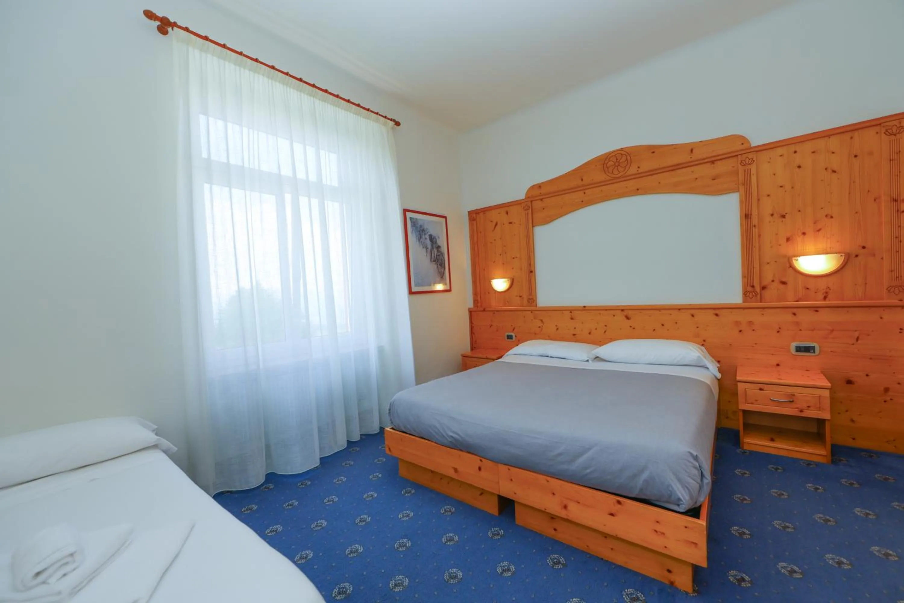 Bedroom, Bed in Hotel Regina del Bosco