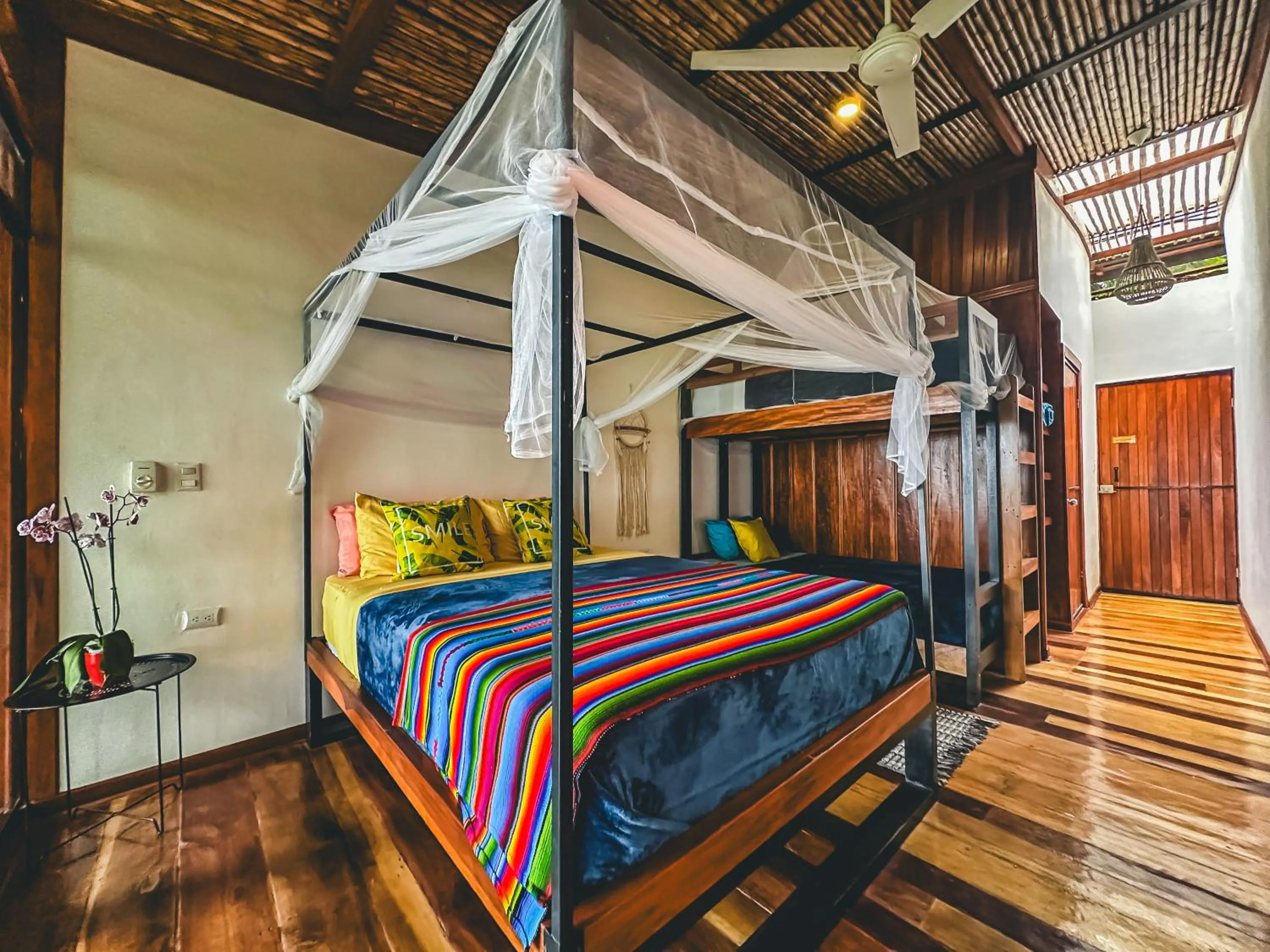 Bed in Selva Madre Eco-Sanctuary