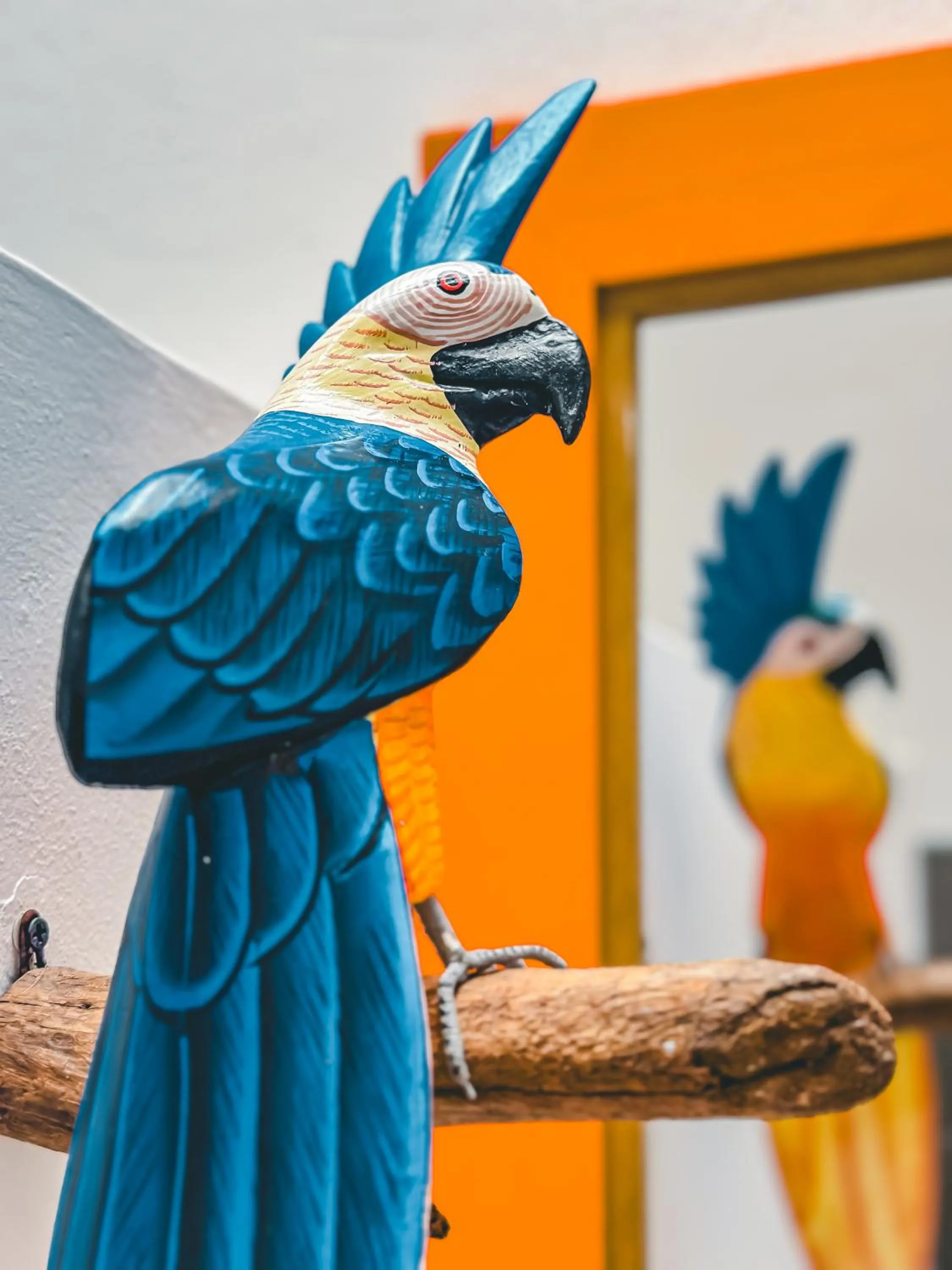 Decorative detail in Selva Madre Eco-Sanctuary