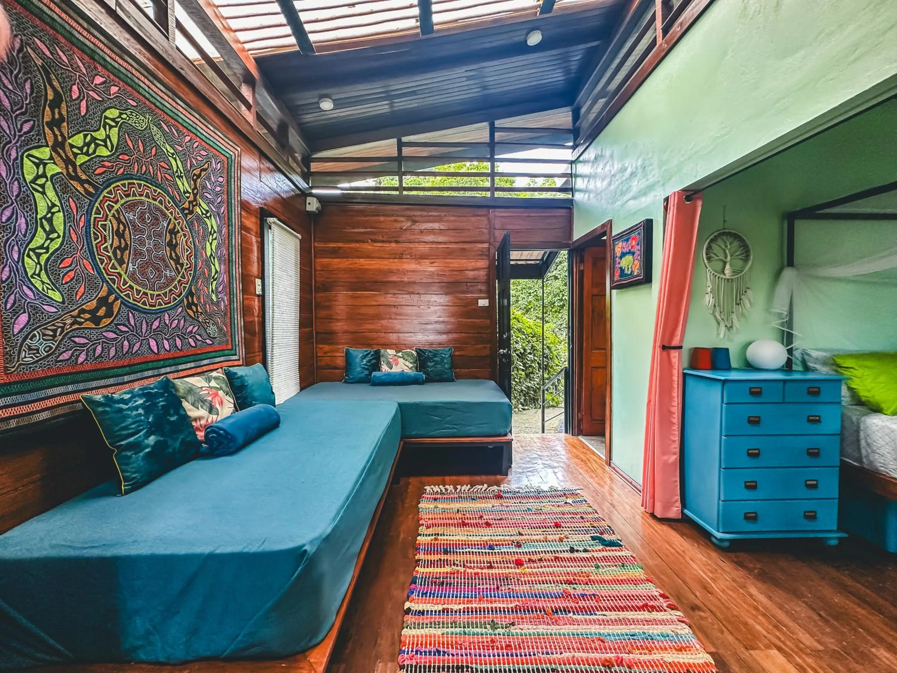 Bed in Selva Madre Eco-Sanctuary