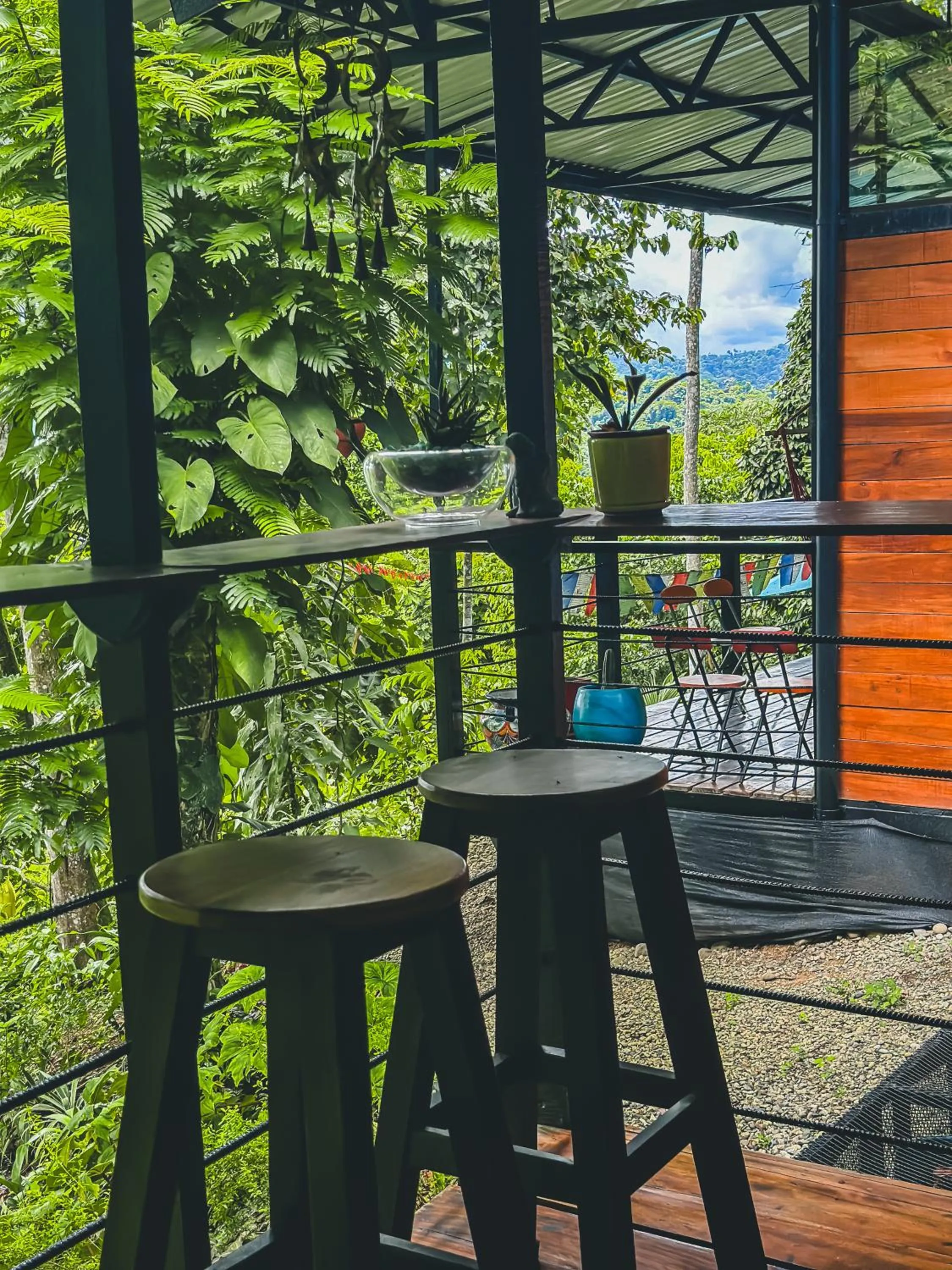 Patio in Selva Madre Eco-Sanctuary