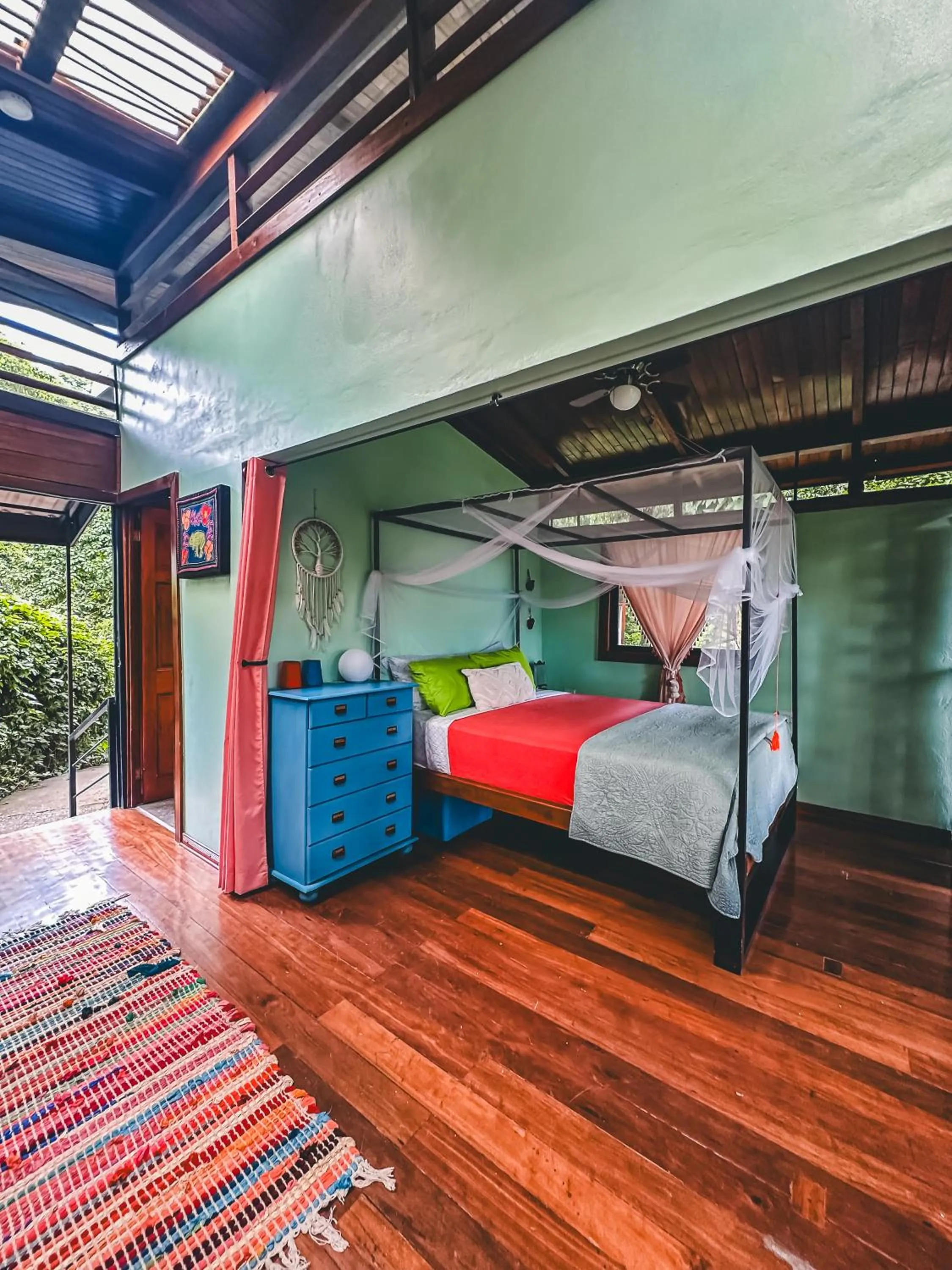 Living room, Bed in Selva Madre Eco-Sanctuary