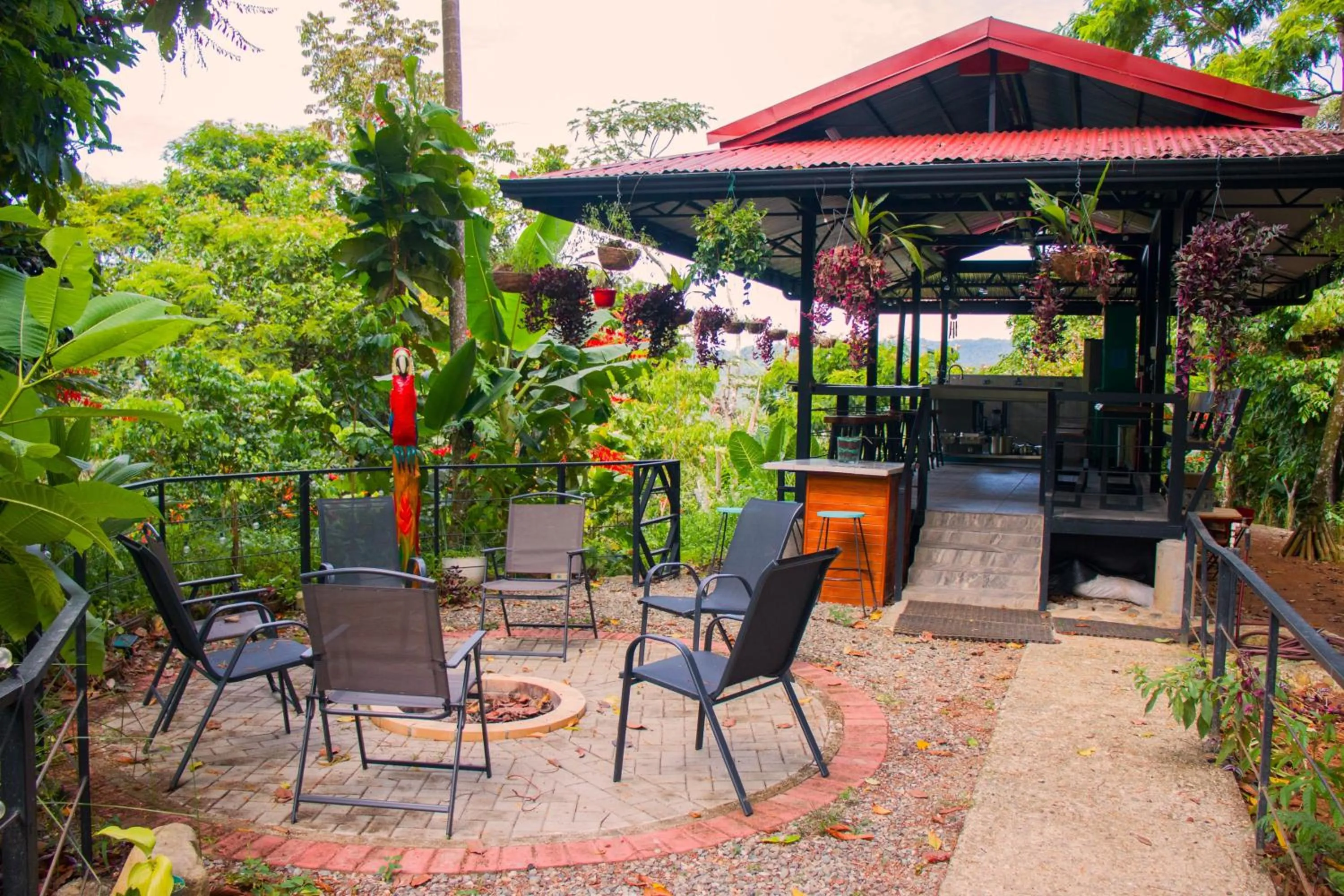 Patio in Selva Madre Eco-Sanctuary