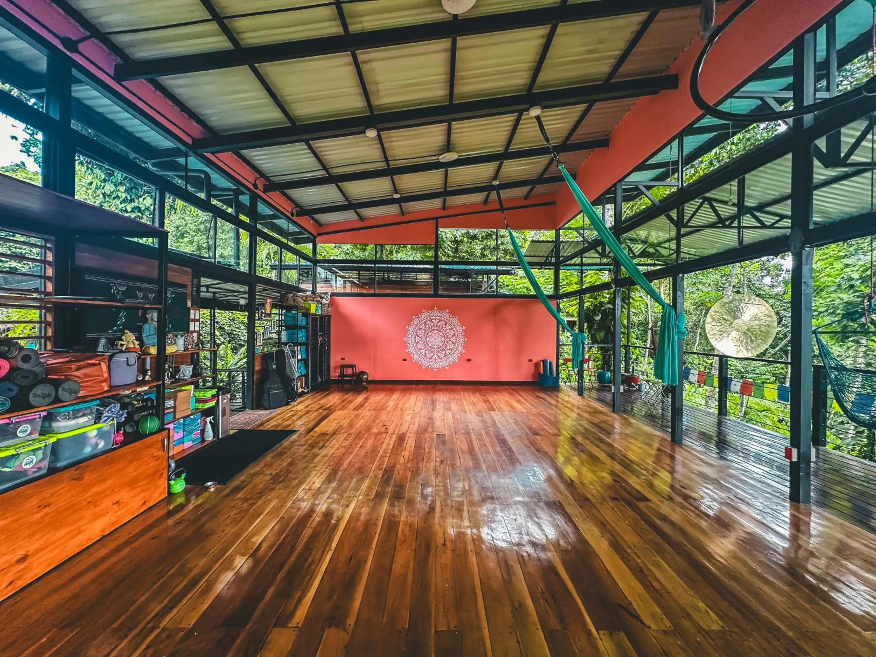 Patio in Selva Madre Eco-Sanctuary