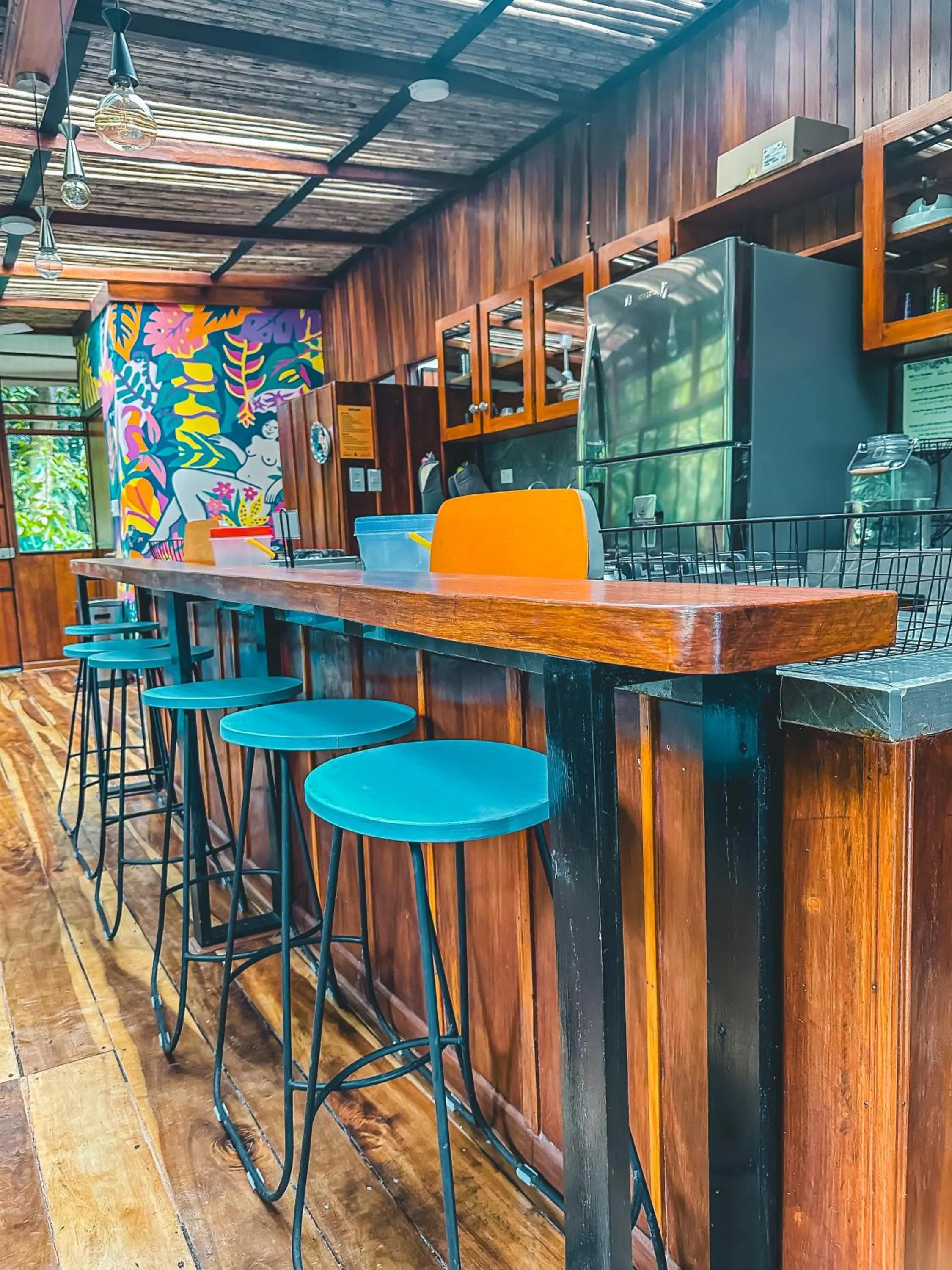 Kitchen or kitchenette in Selva Madre Eco-Sanctuary