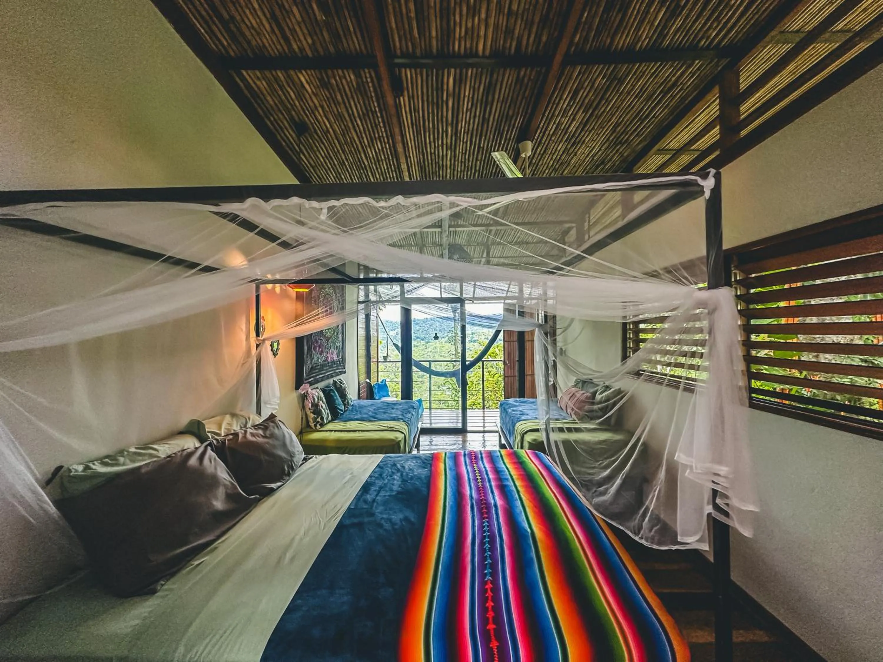 Bed in Selva Madre Eco-Sanctuary