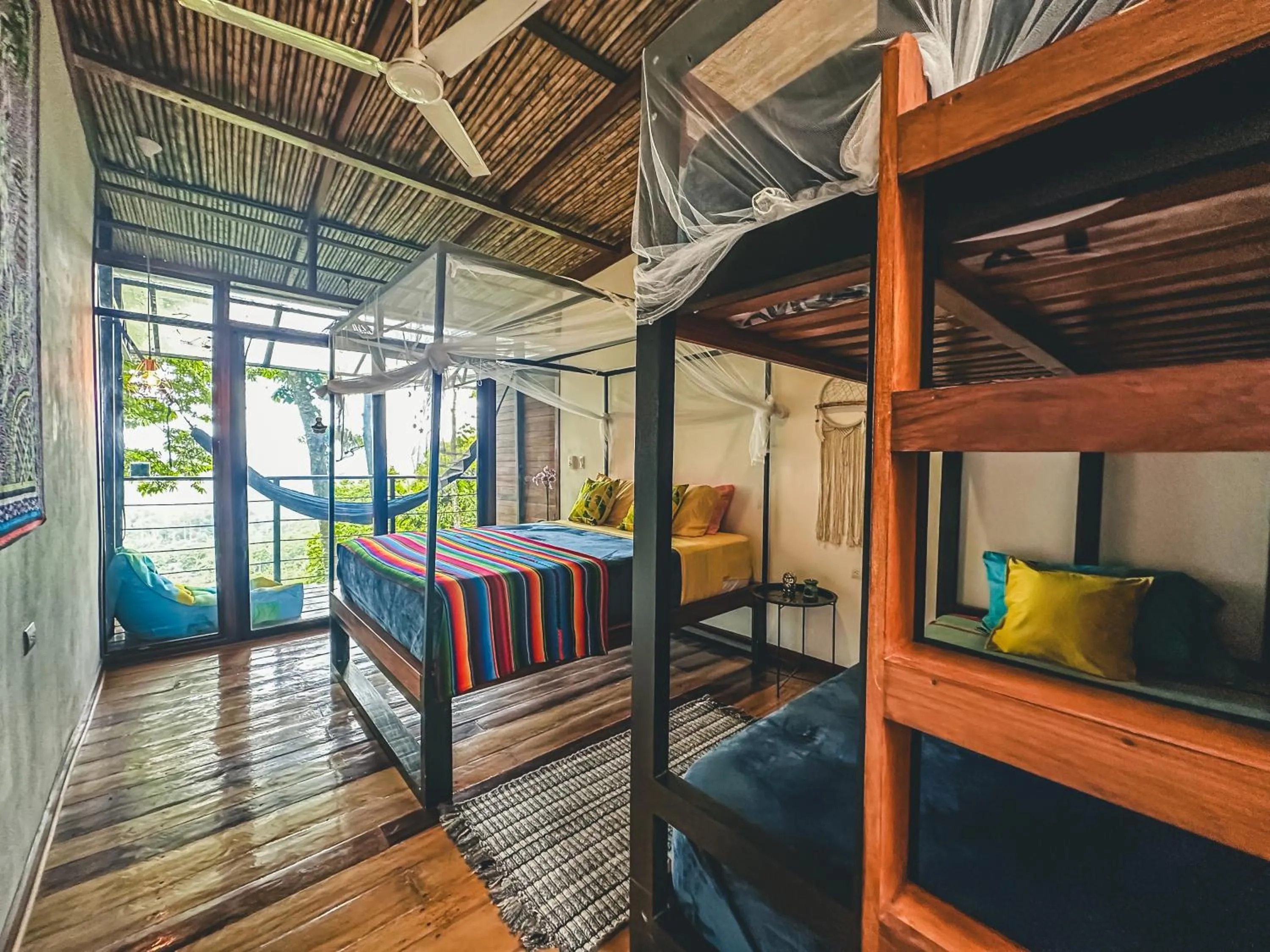 Patio, Bed in Selva Madre Eco-Sanctuary