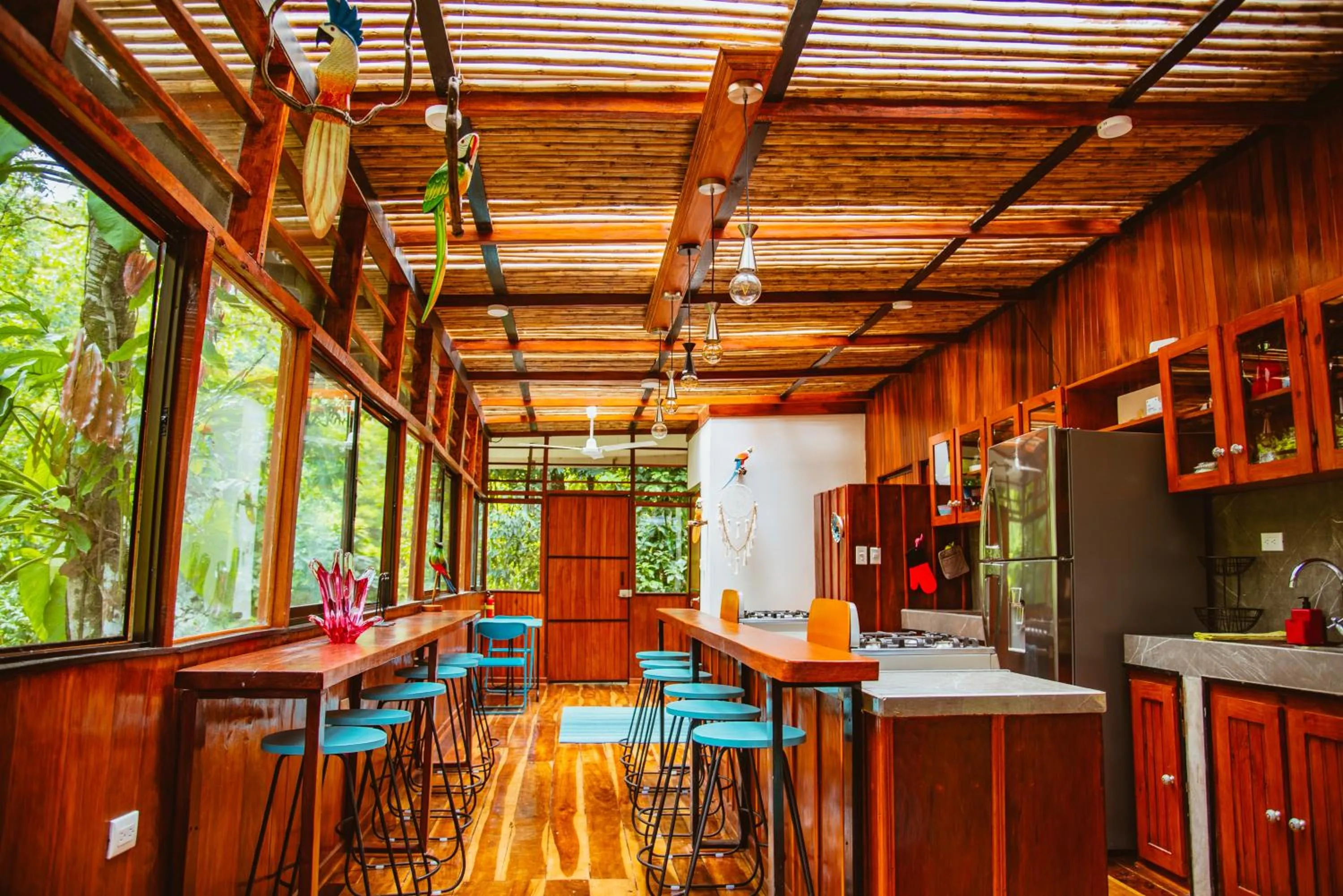 Dining area in Selva Madre Eco-Sanctuary