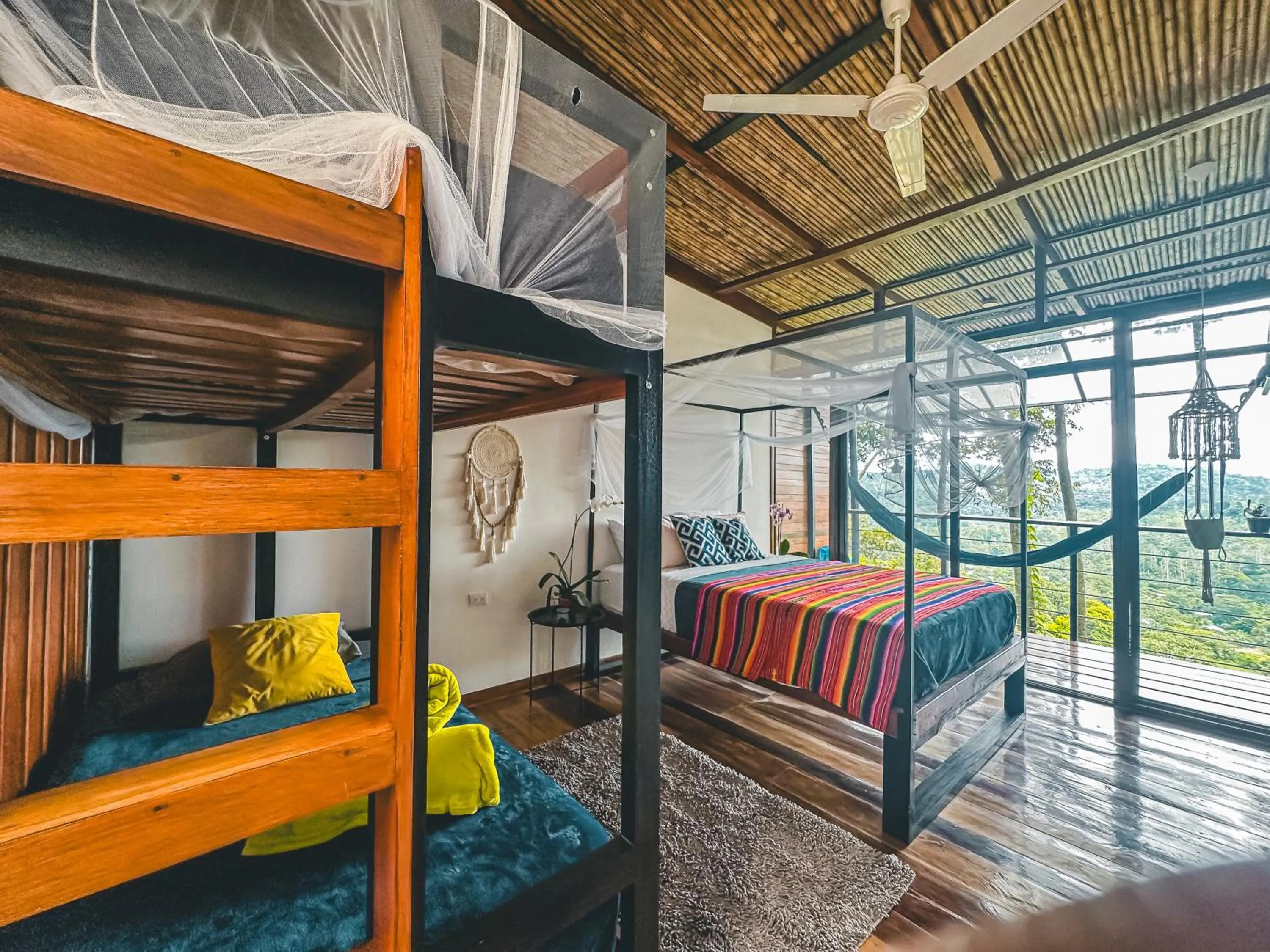 Bed in Selva Madre Eco-Sanctuary