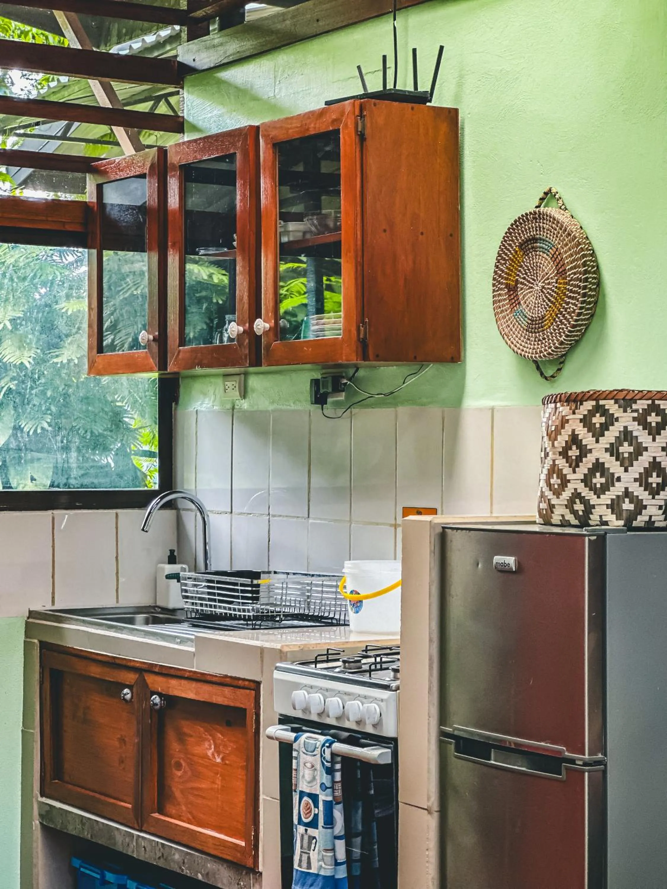 Kitchen or kitchenette in Selva Madre Eco-Sanctuary