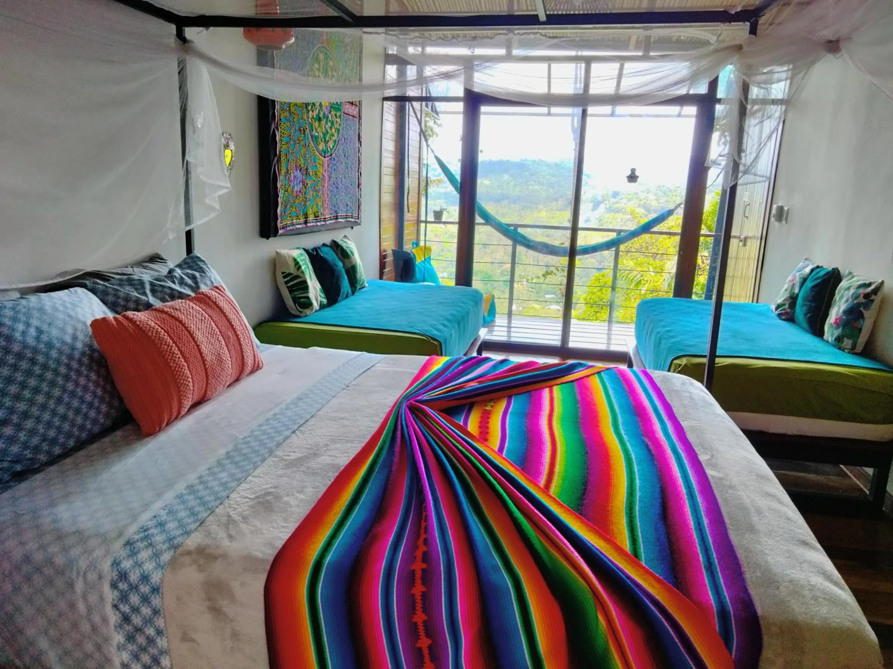 Bedroom, Bed in Selva Madre Eco-Sanctuary