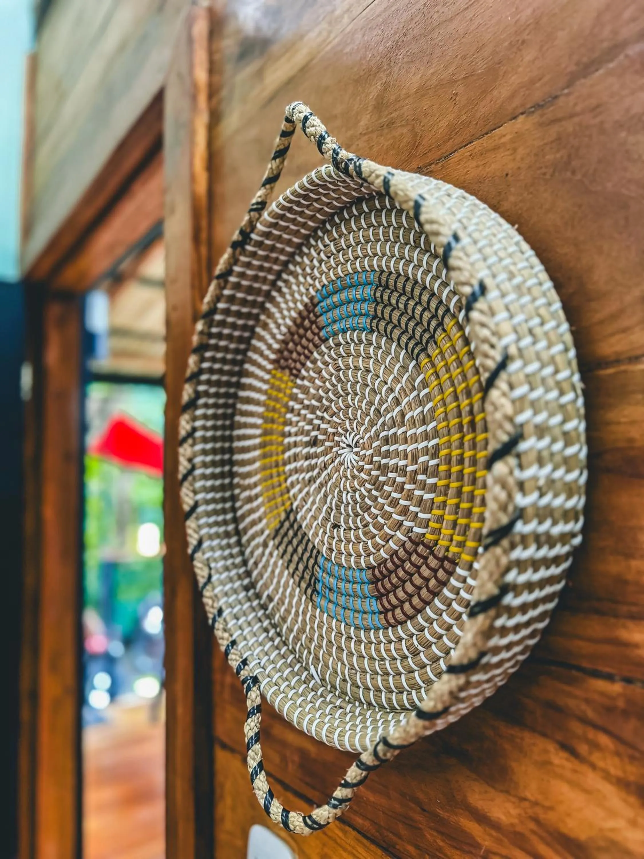 Decorative detail in Selva Madre Eco-Sanctuary