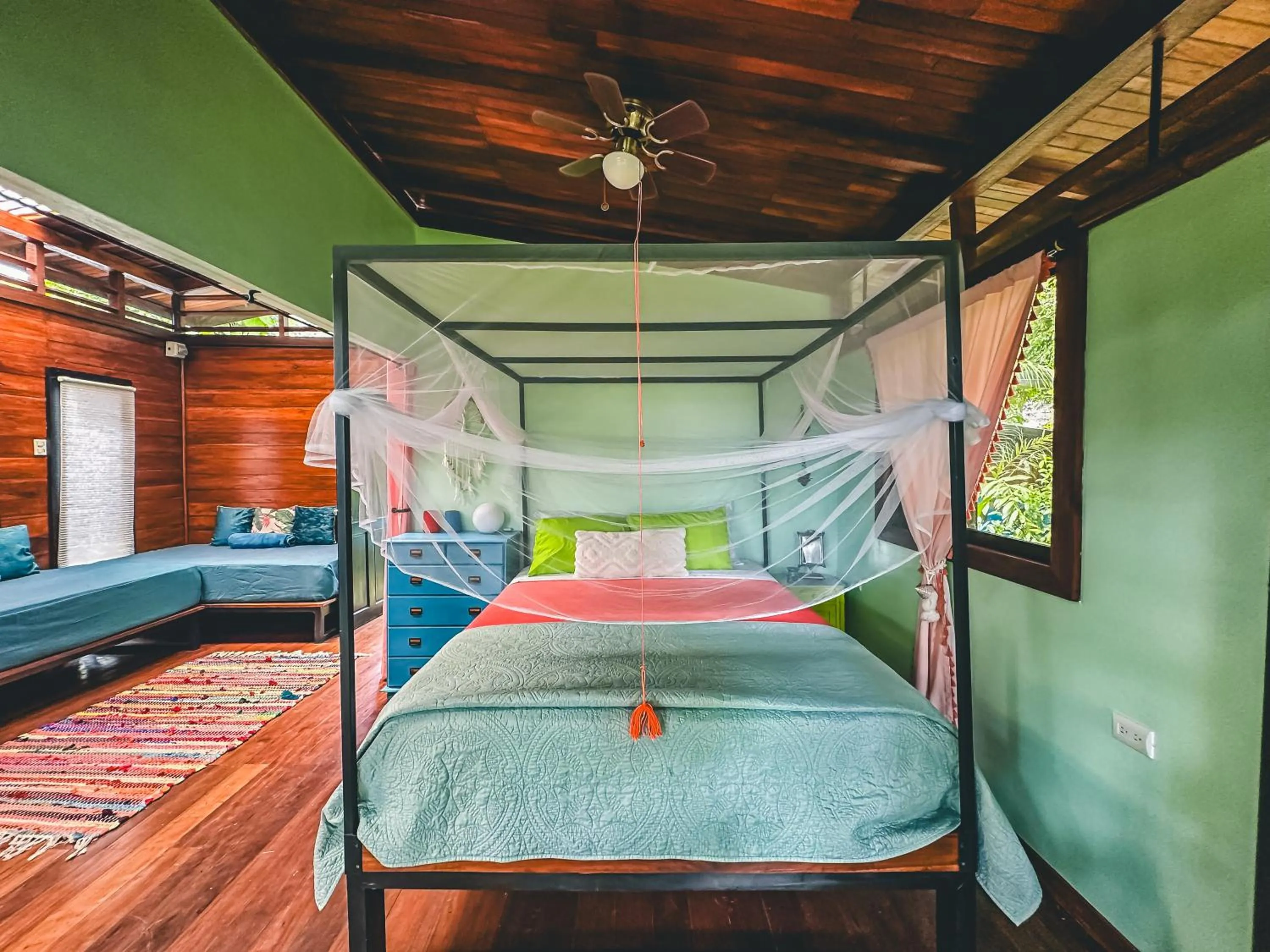 Bed in Selva Madre Eco-Sanctuary