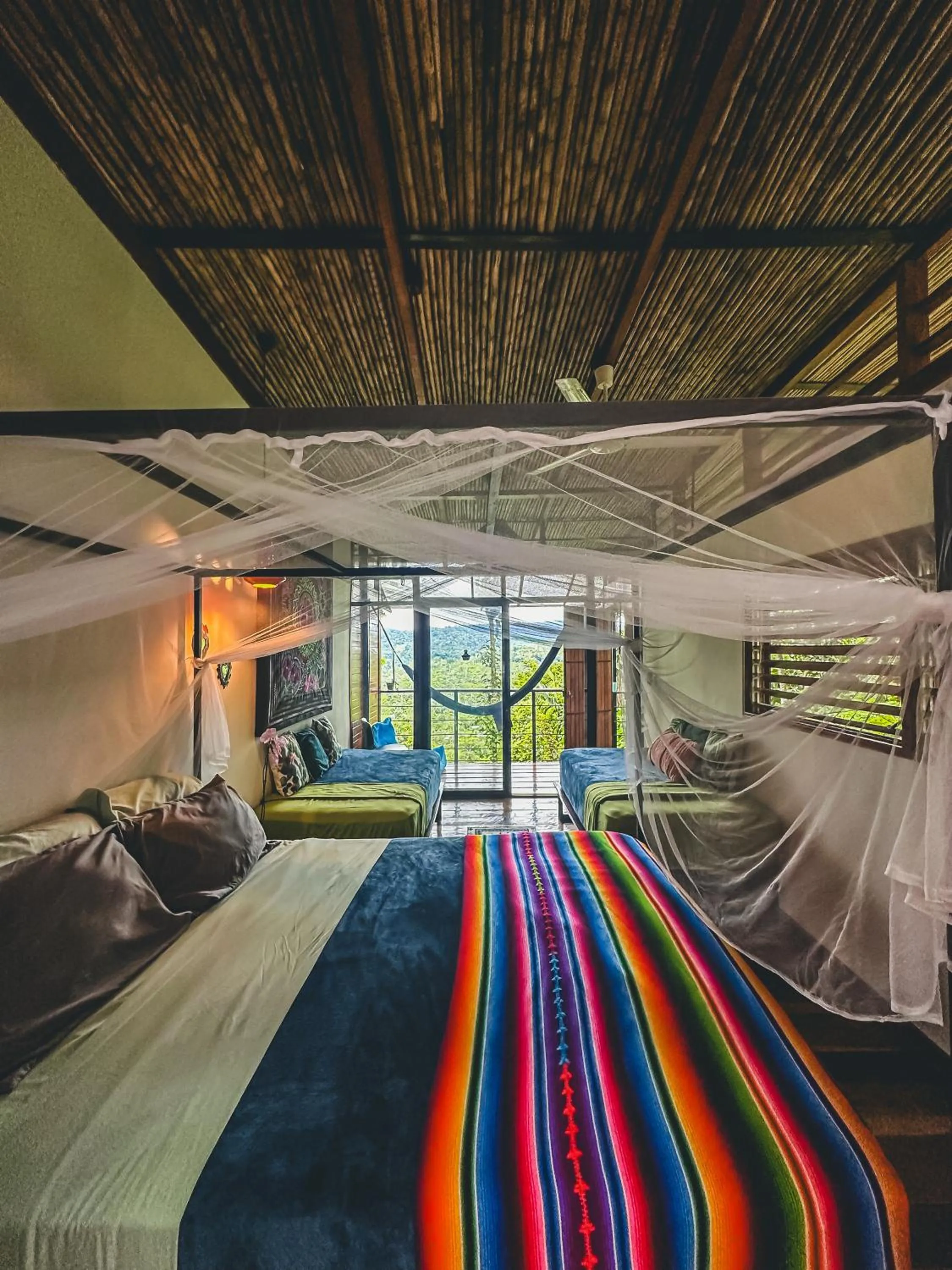 Bed in Selva Madre Eco-Sanctuary