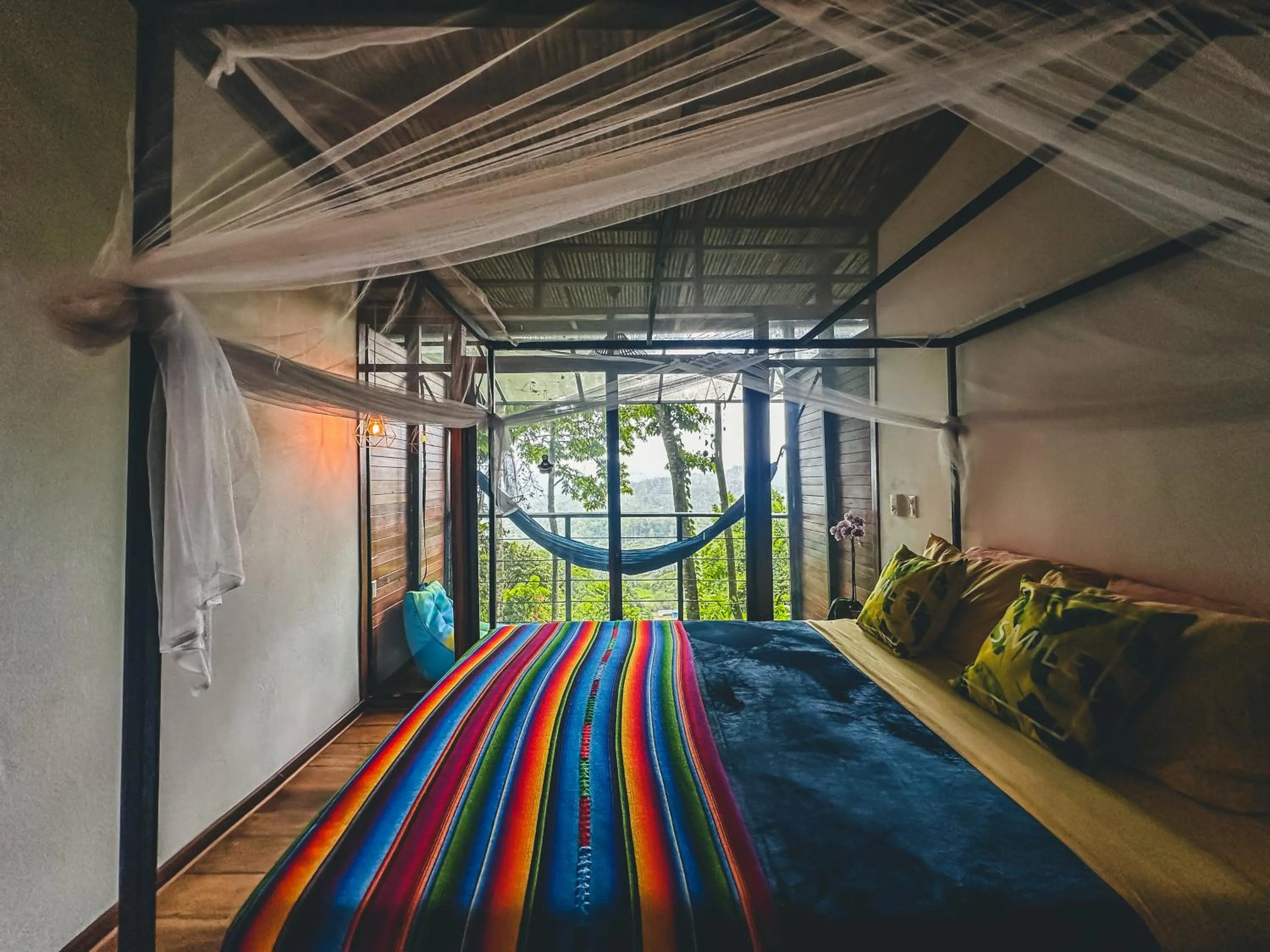 Patio, Bed in Selva Madre Eco-Sanctuary