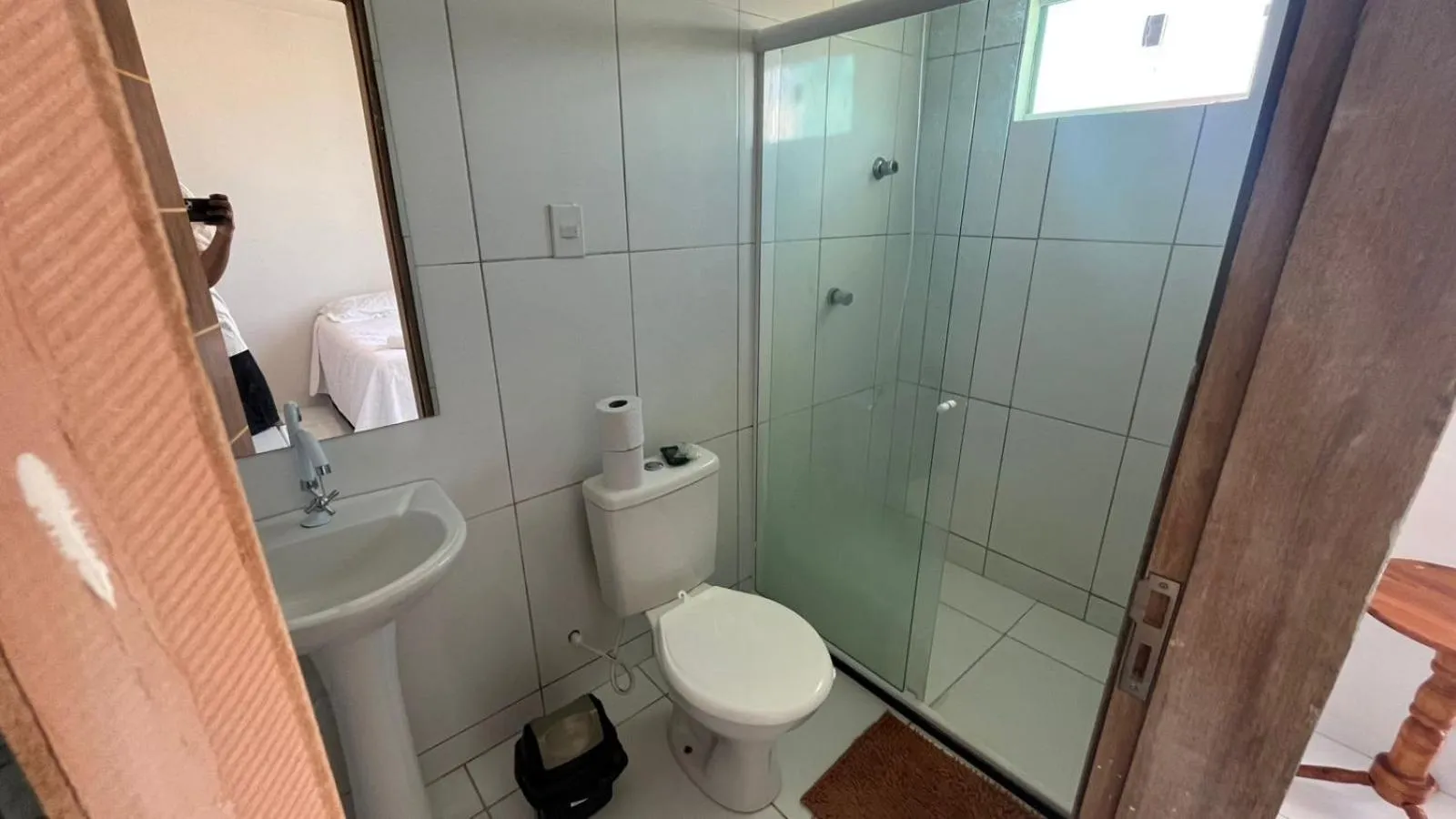 Shower in Pousada Diana Maragogi