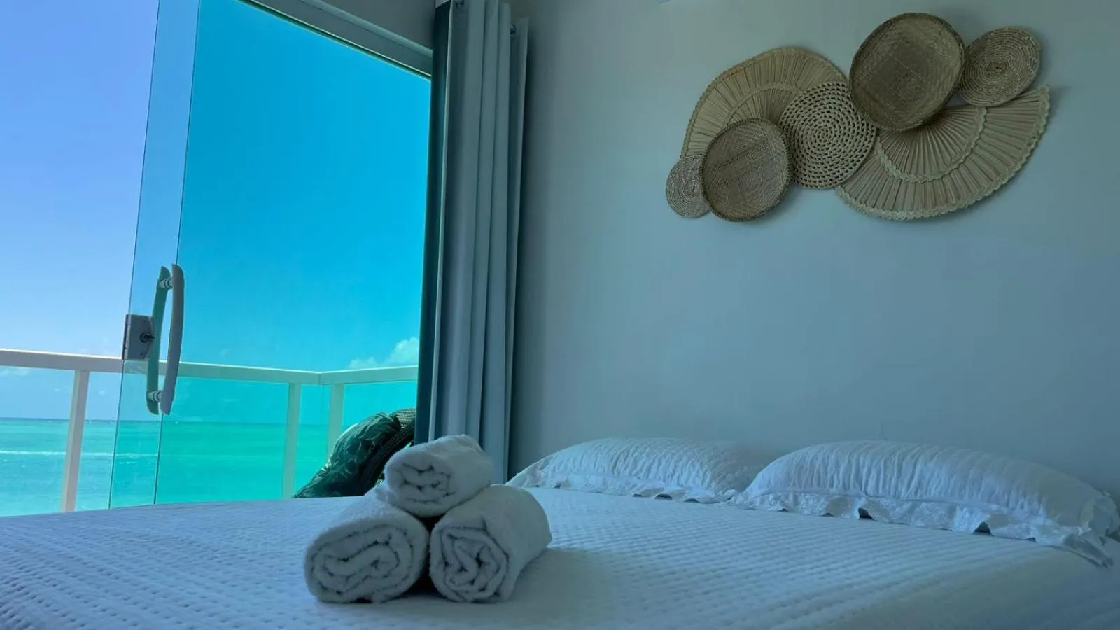 Bed in Pousada Diana Maragogi