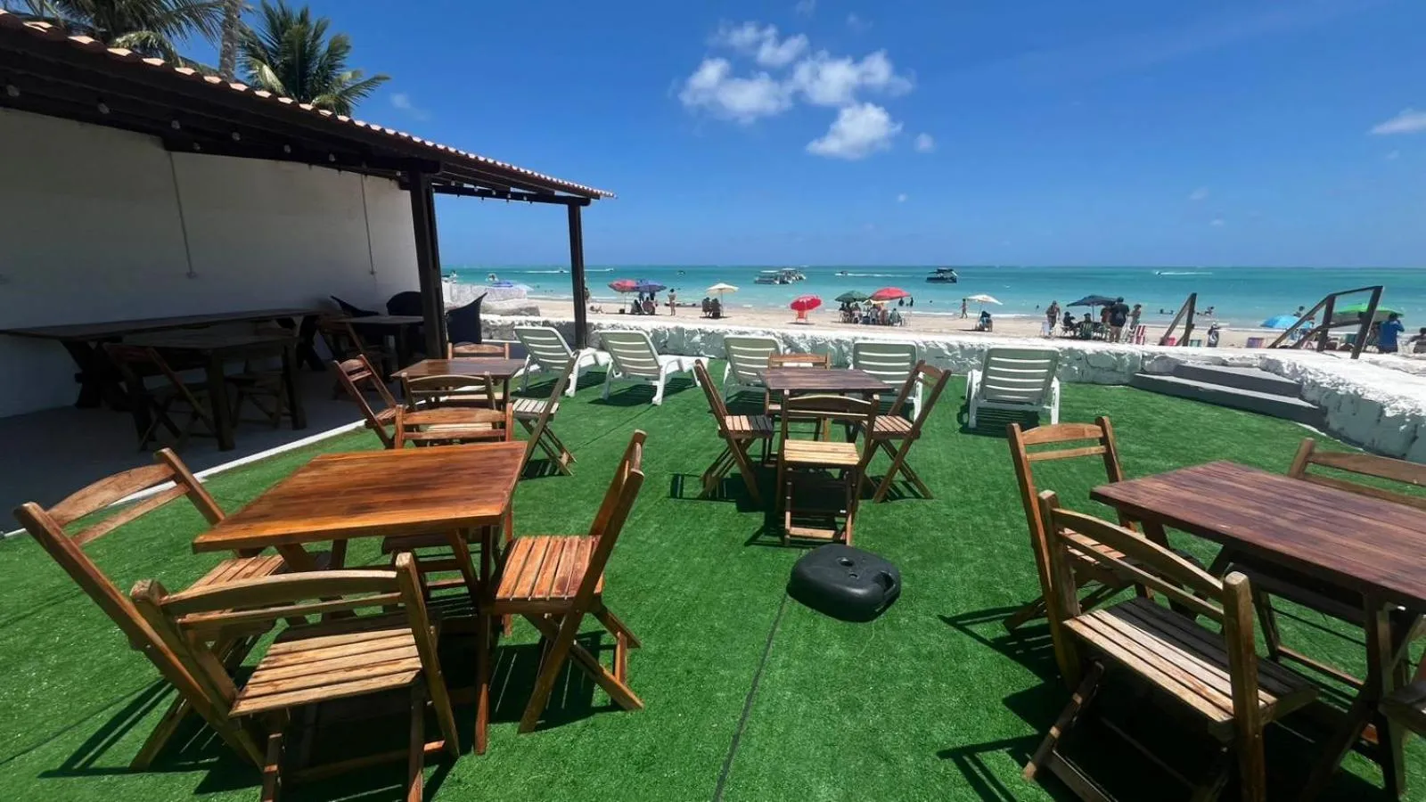 Restaurant/places to eat in Pousada Diana Maragogi