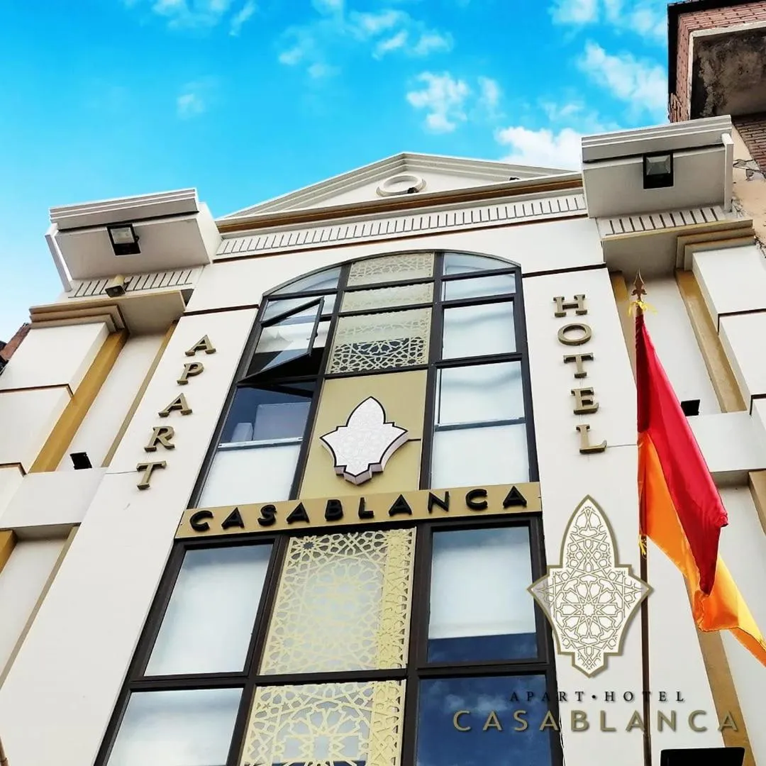 Property building in Apart Hotel Casa Blanca