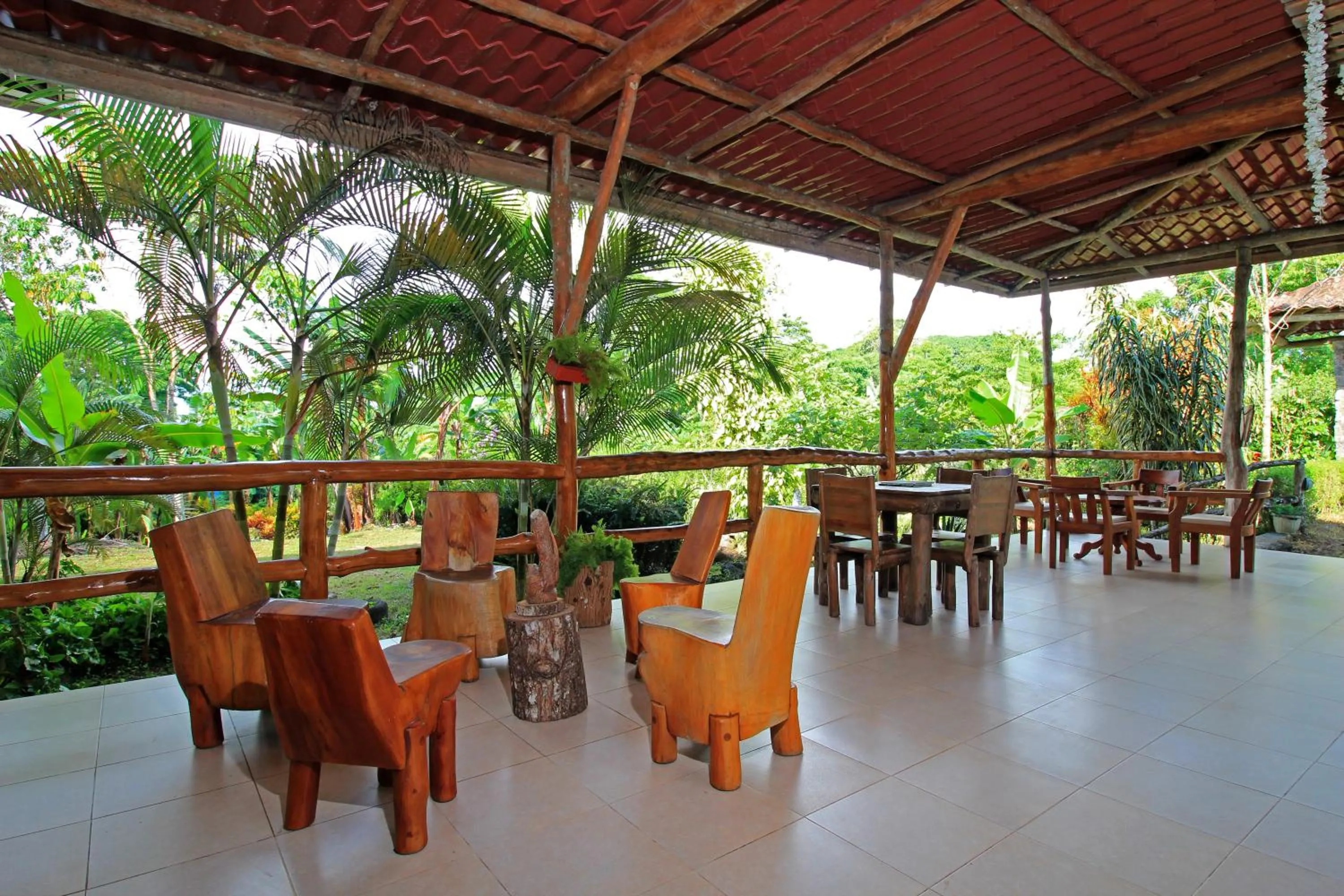 Natural landscape in Natura Gardens Galápagos