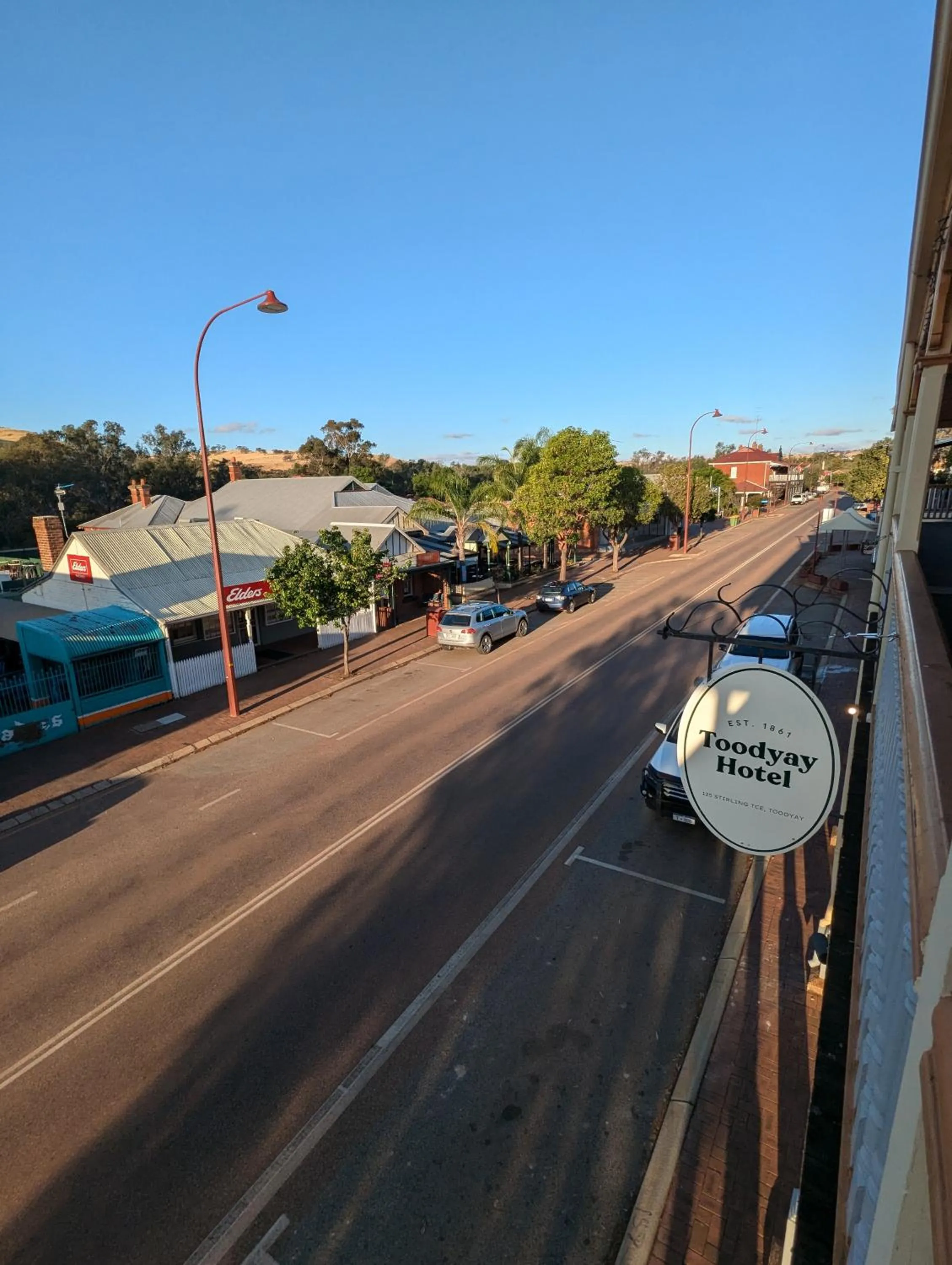 Street view in Toodyay Hotel