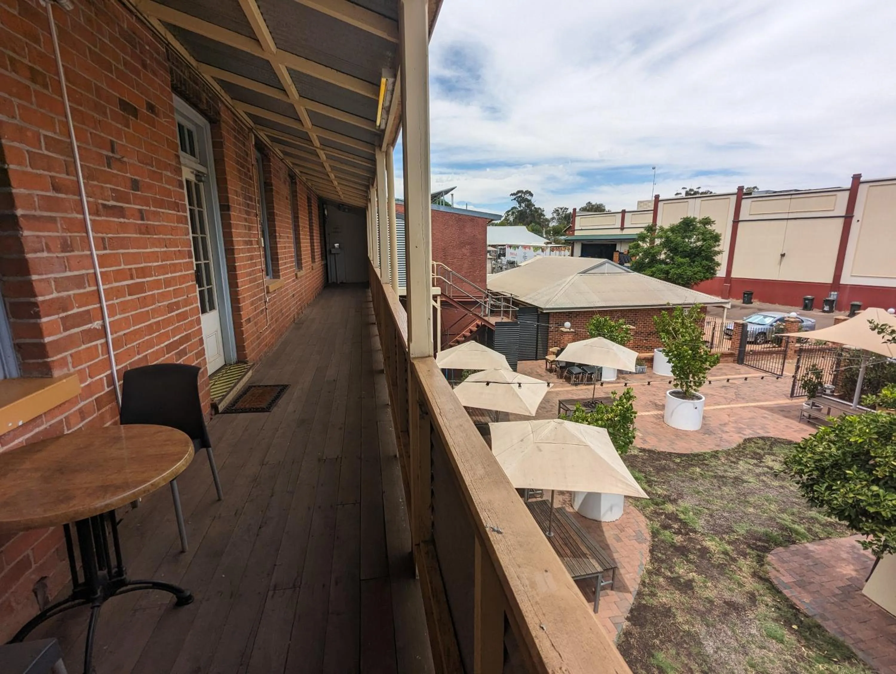 Balcony/Terrace in Toodyay Hotel
