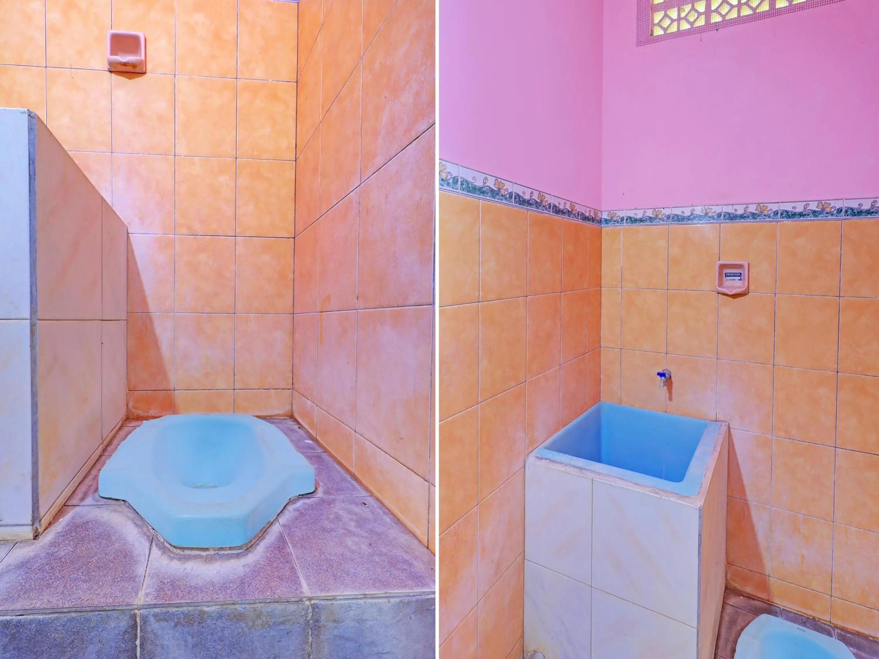 Bathroom in Hotel O Sekar Jagat Near Pantai Baluk Rening