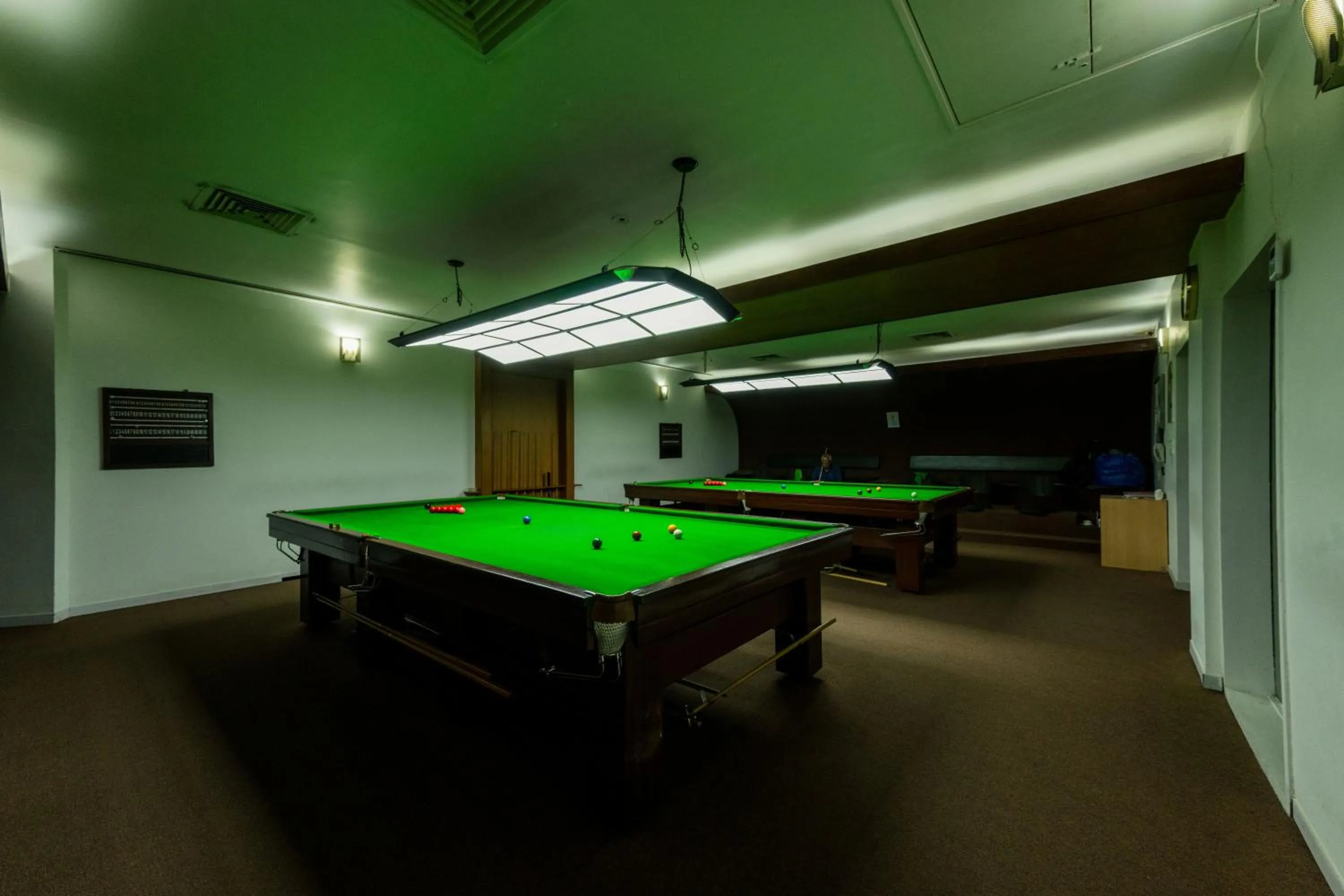 Billiard in THE WOODROSE