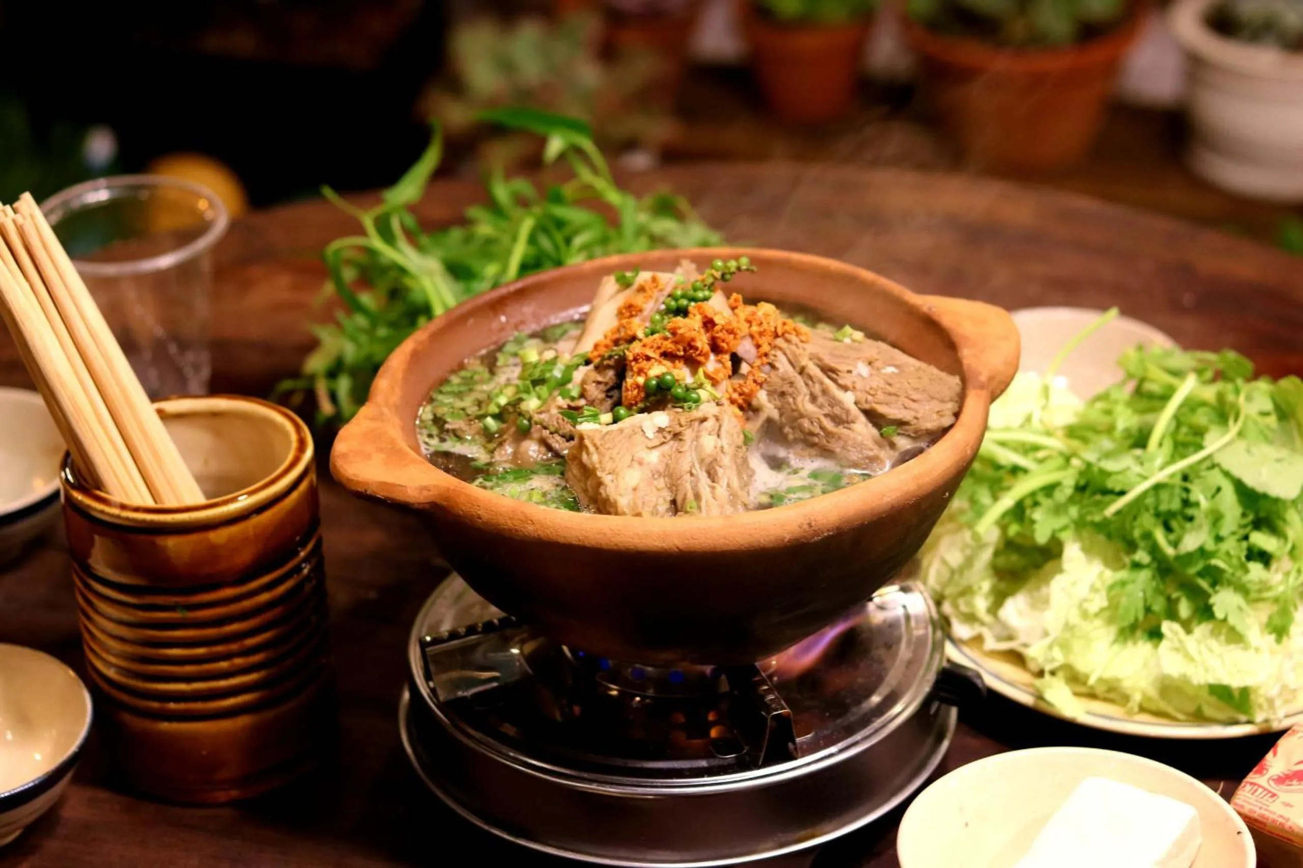 Food and drinks in Soul PnB Homestay