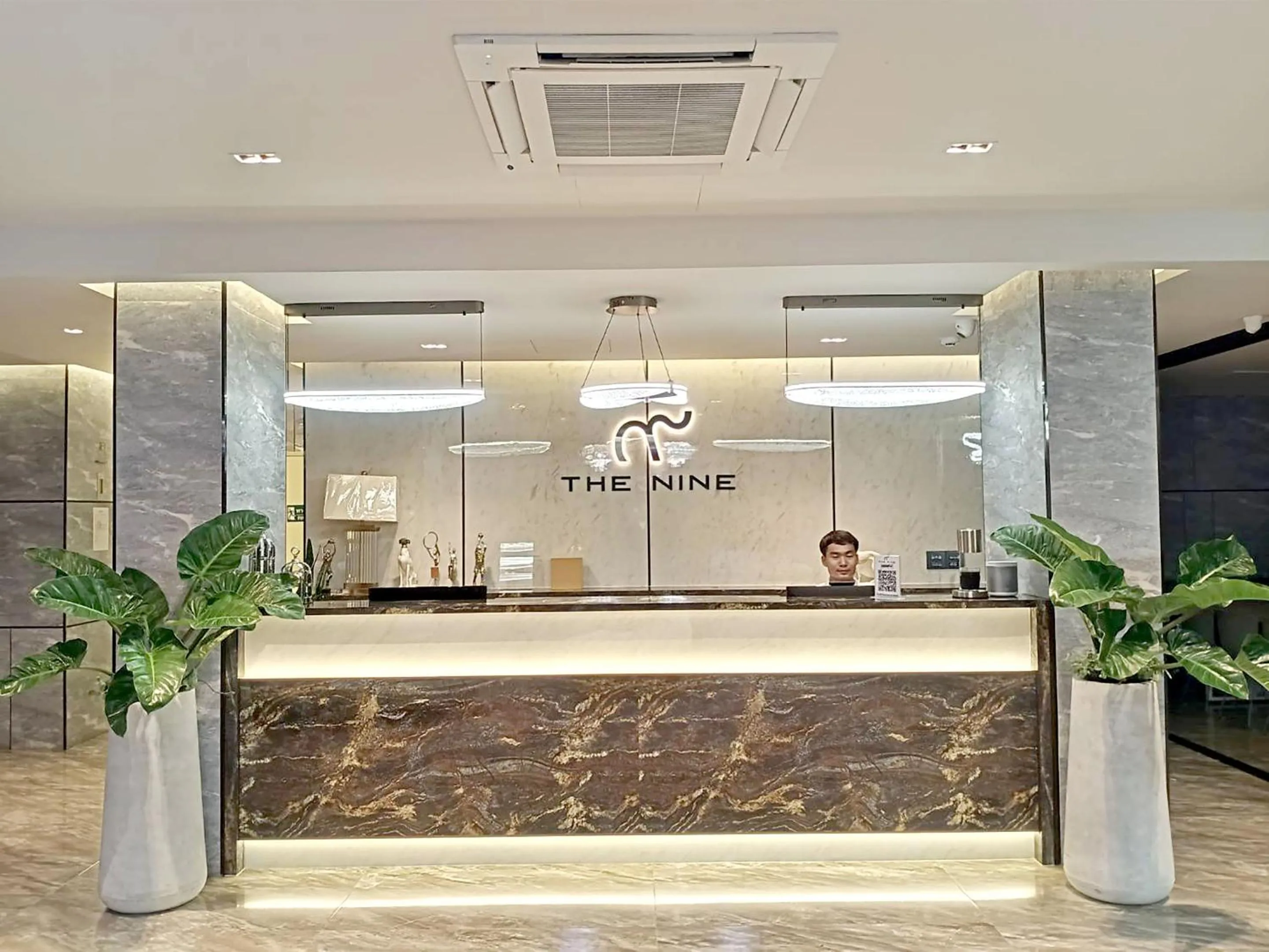 Lobby or reception in The 9 Residence Hotel