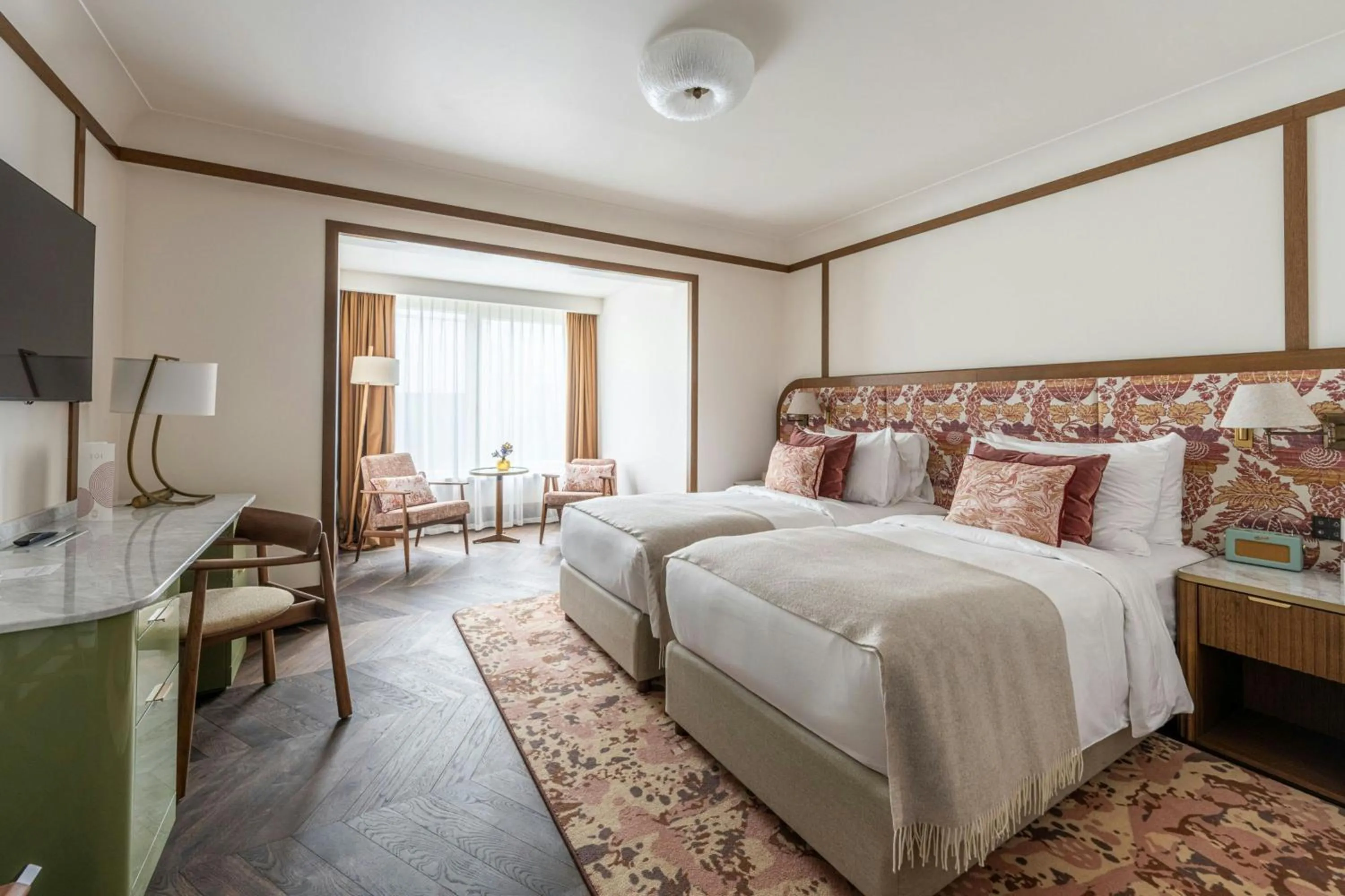 Photo of the whole room, Bed in Stradom House, Autograph Collection