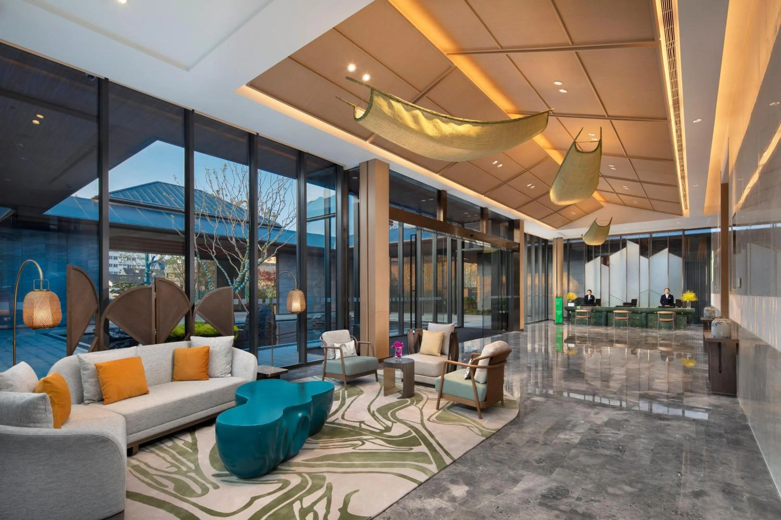 Property building, Lobby/Reception in Holiday Inn Deqing Xinshi Ancient Town, an IHG Hotel