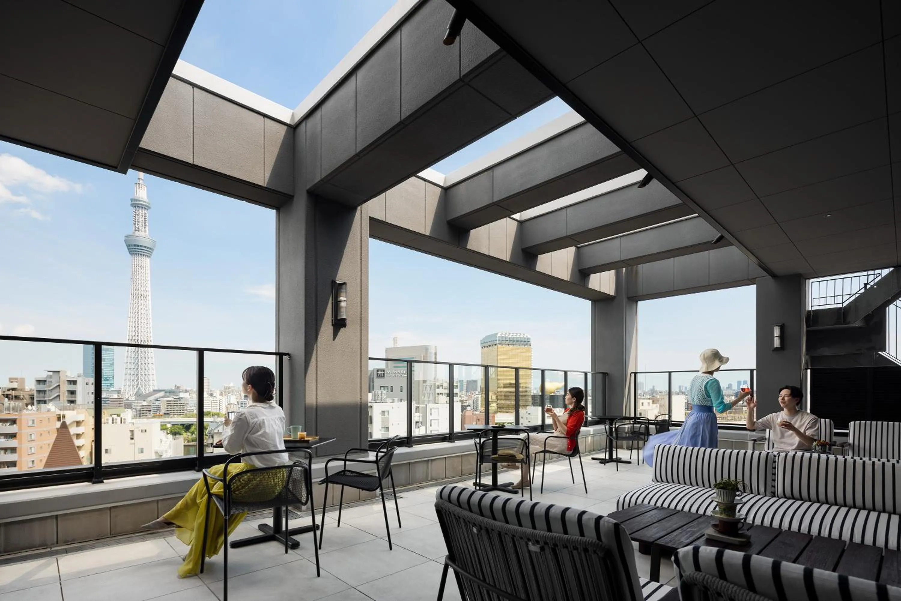 Balcony/Terrace in OMO3 Asakusa by Hoshino Resorts