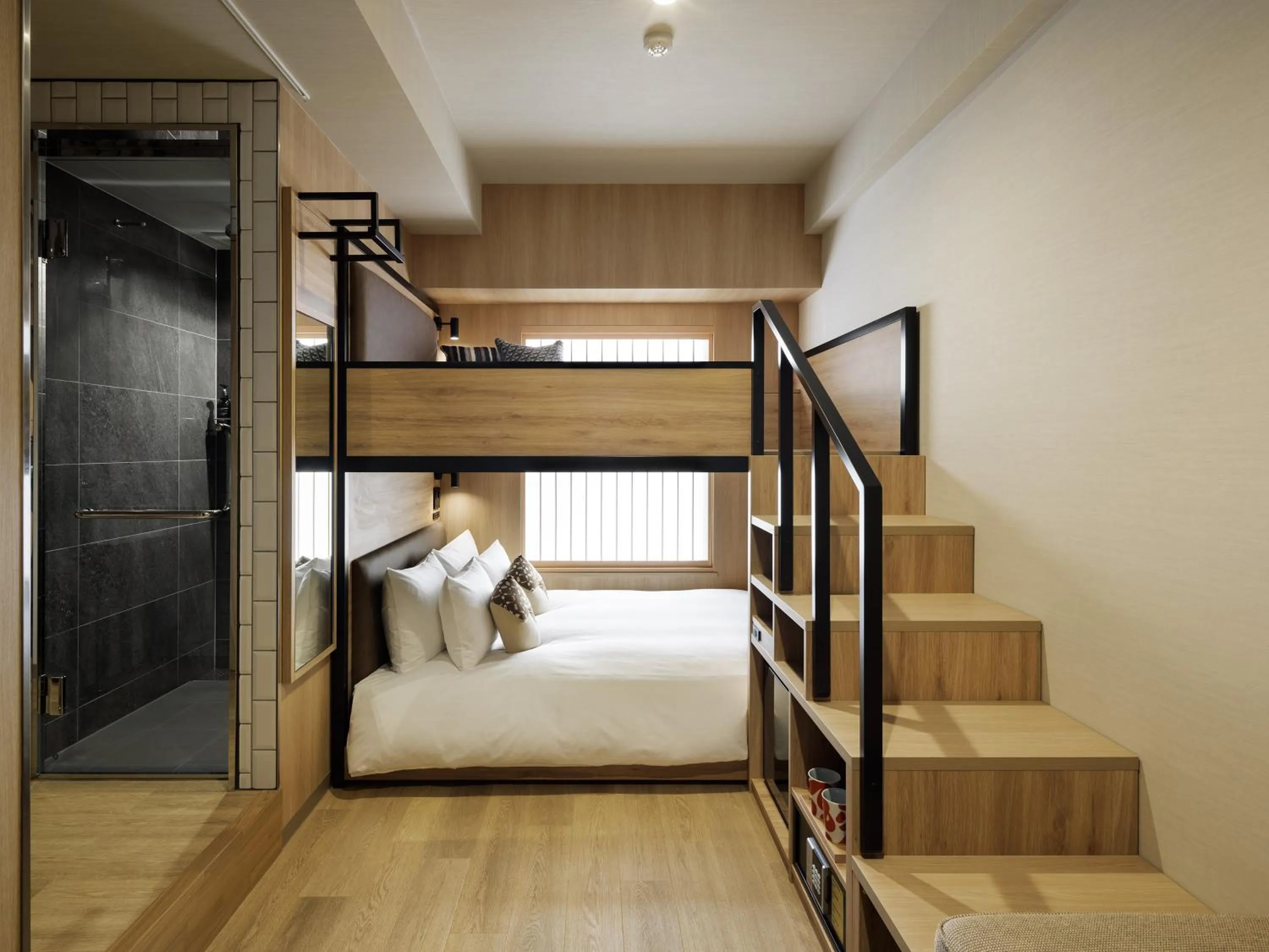 Photo of the whole room, Bed in OMO3 Asakusa by Hoshino Resorts