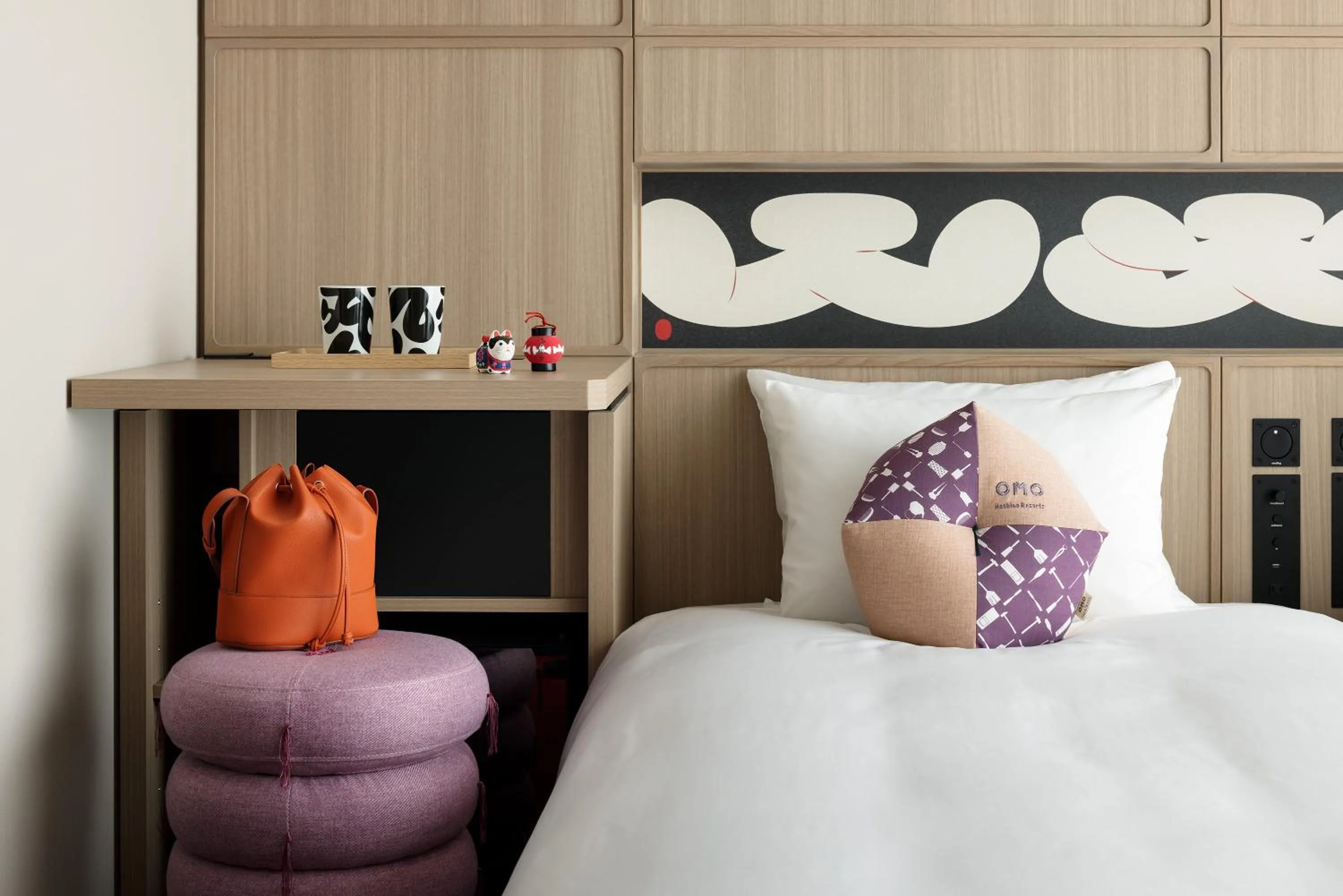 Photo of the whole room, Bed in OMO3 Asakusa by Hoshino Resorts