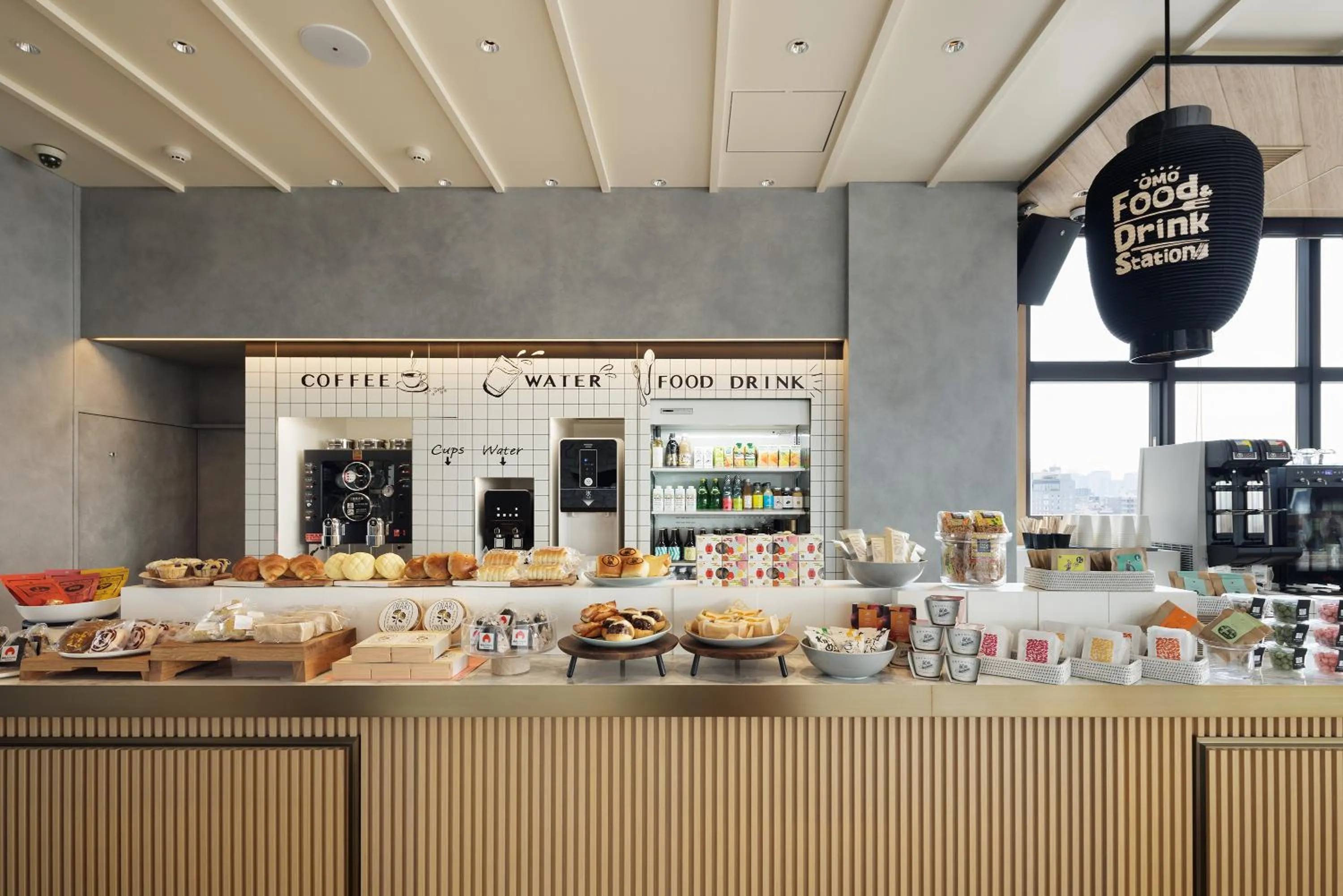 Food and drinks in OMO3 Asakusa by Hoshino Resorts