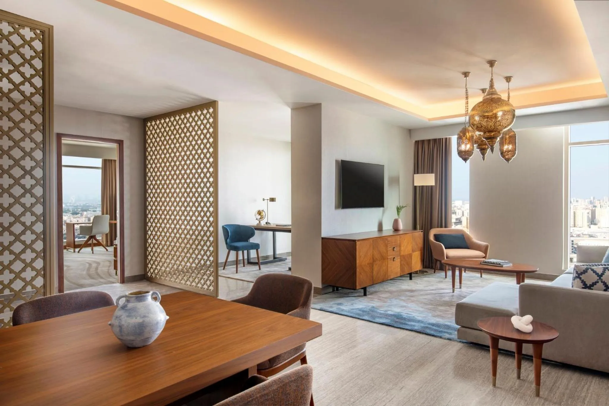 Photo of the whole room in Abesq Doha Hotel and Residences, an IHG Hotel