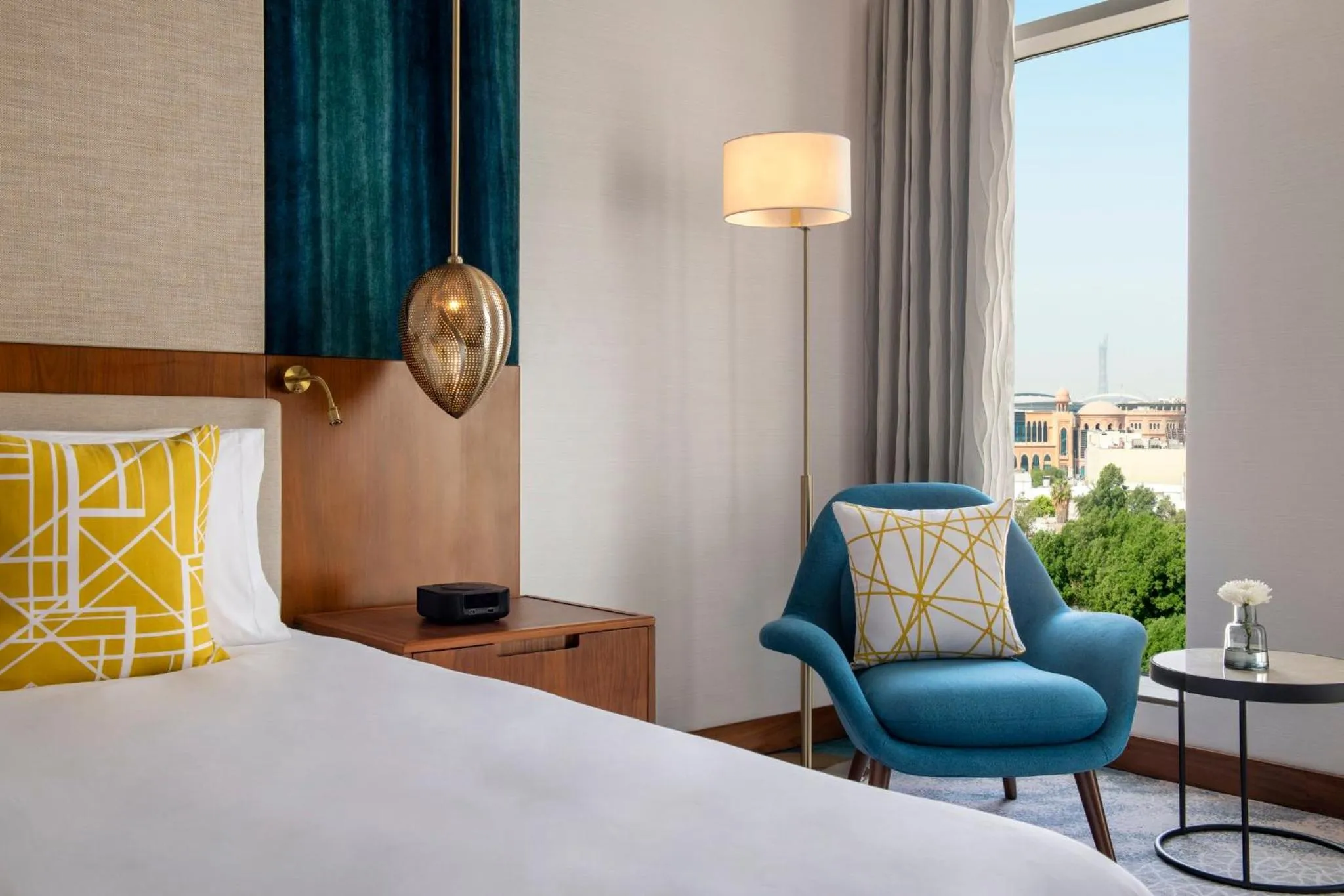 Photo of the whole room, Bed in Abesq Doha Hotel and Residences, an IHG Hotel