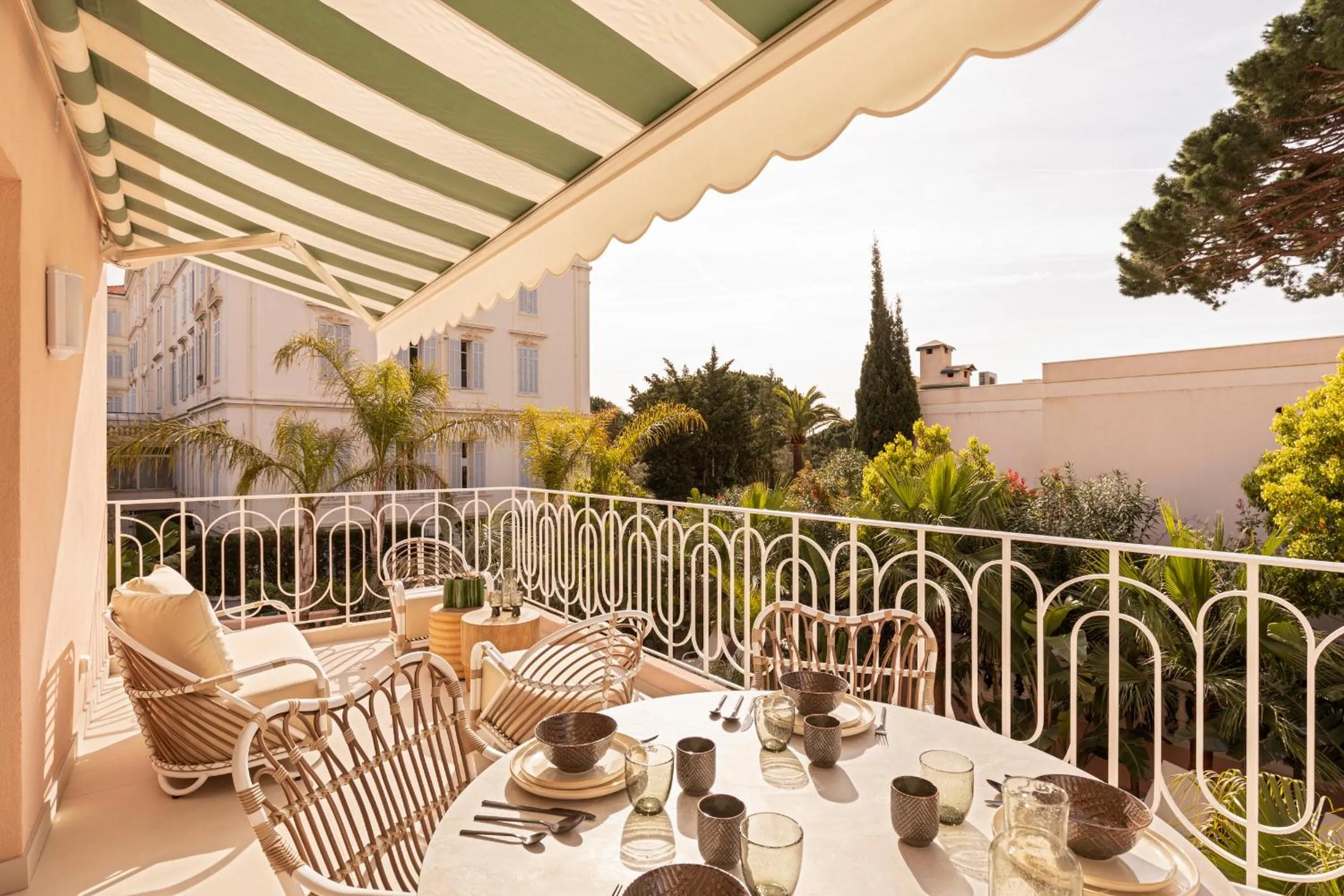 Balcony/Terrace in Maison Carla Rosa Cannes