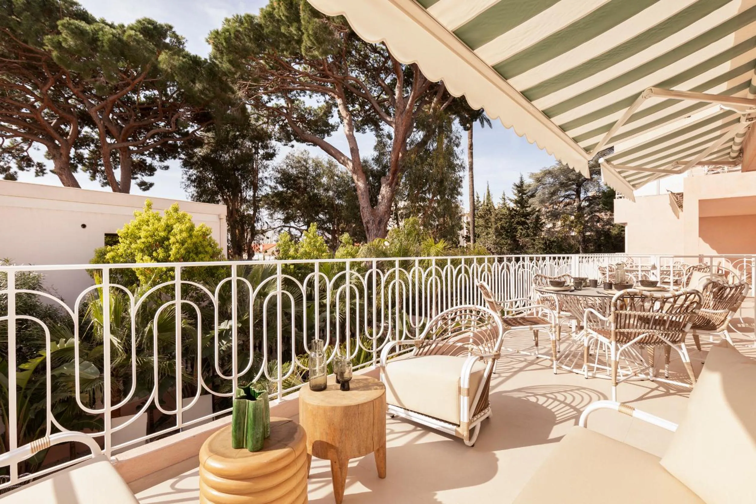 Balcony/Terrace in Maison Carla Rosa Cannes