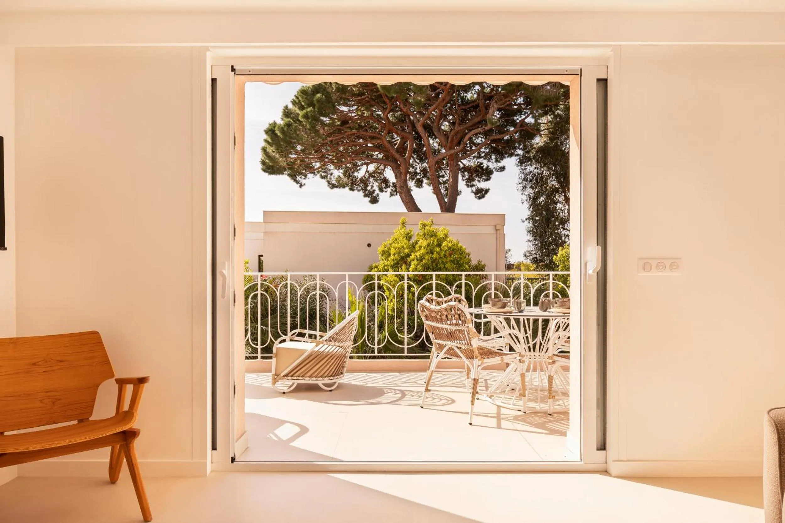 Balcony/Terrace in Maison Carla Rosa Cannes