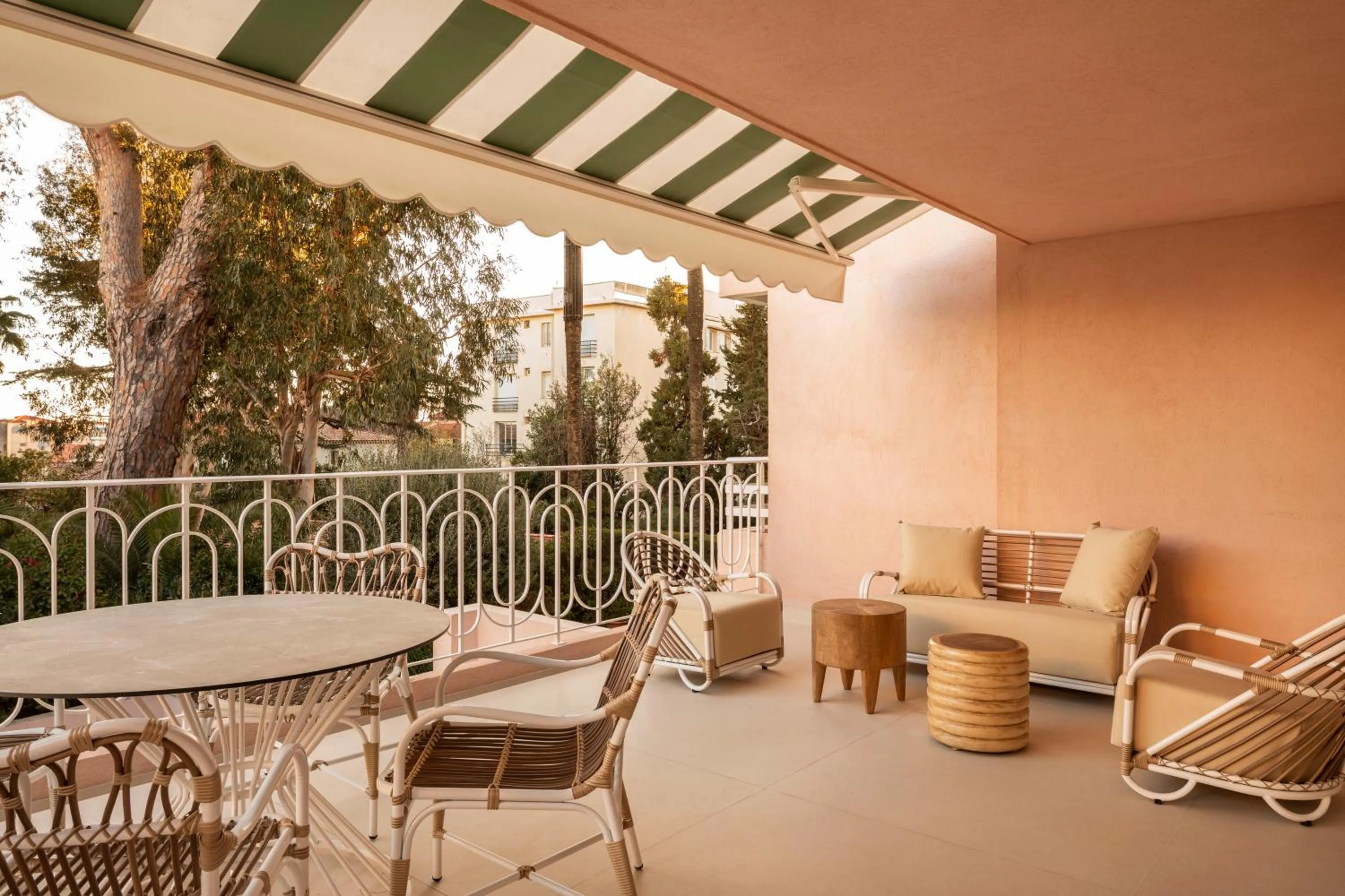 Balcony/Terrace in Maison Carla Rosa Cannes