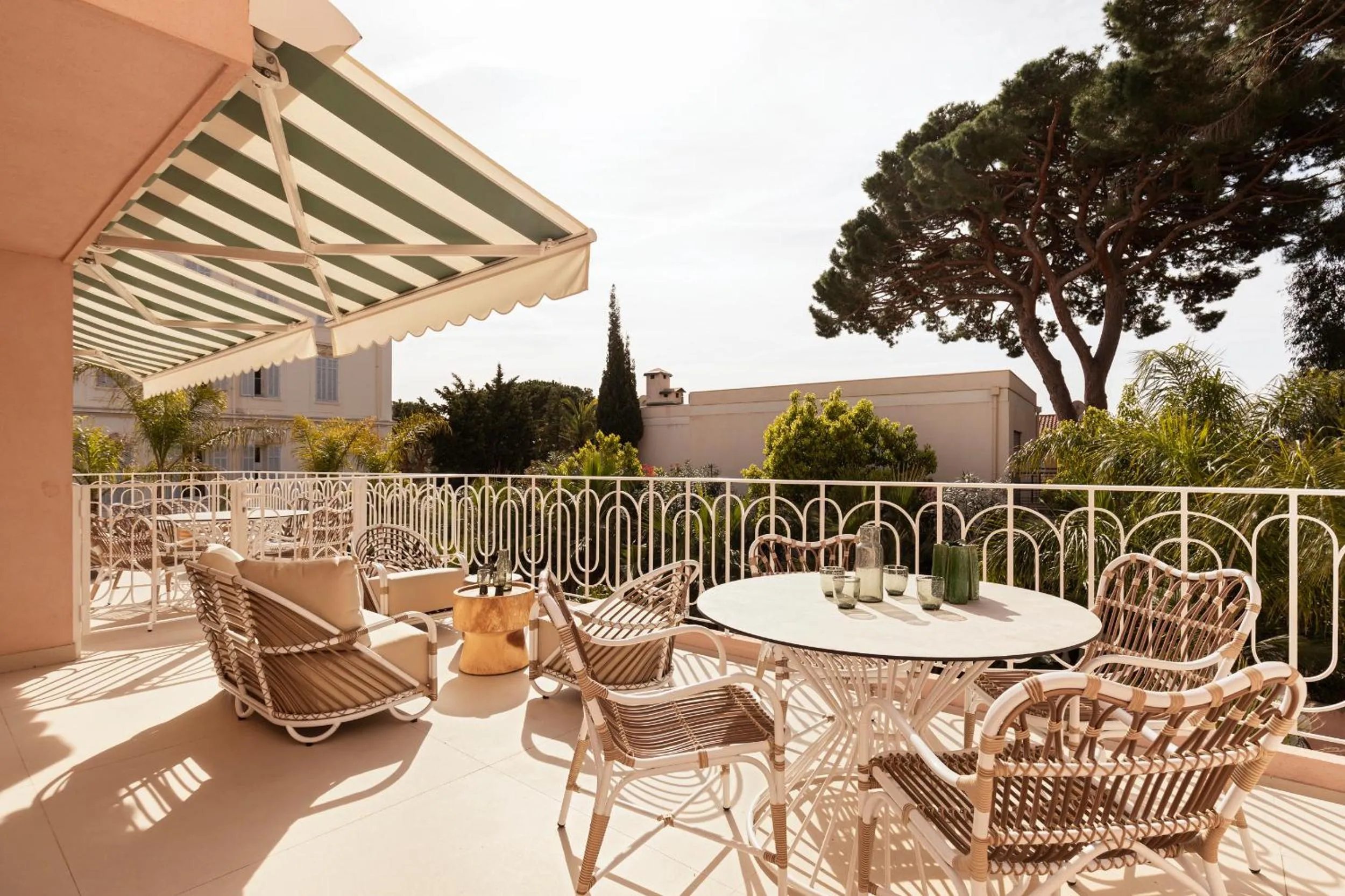 Balcony/Terrace in Maison Carla Rosa Cannes